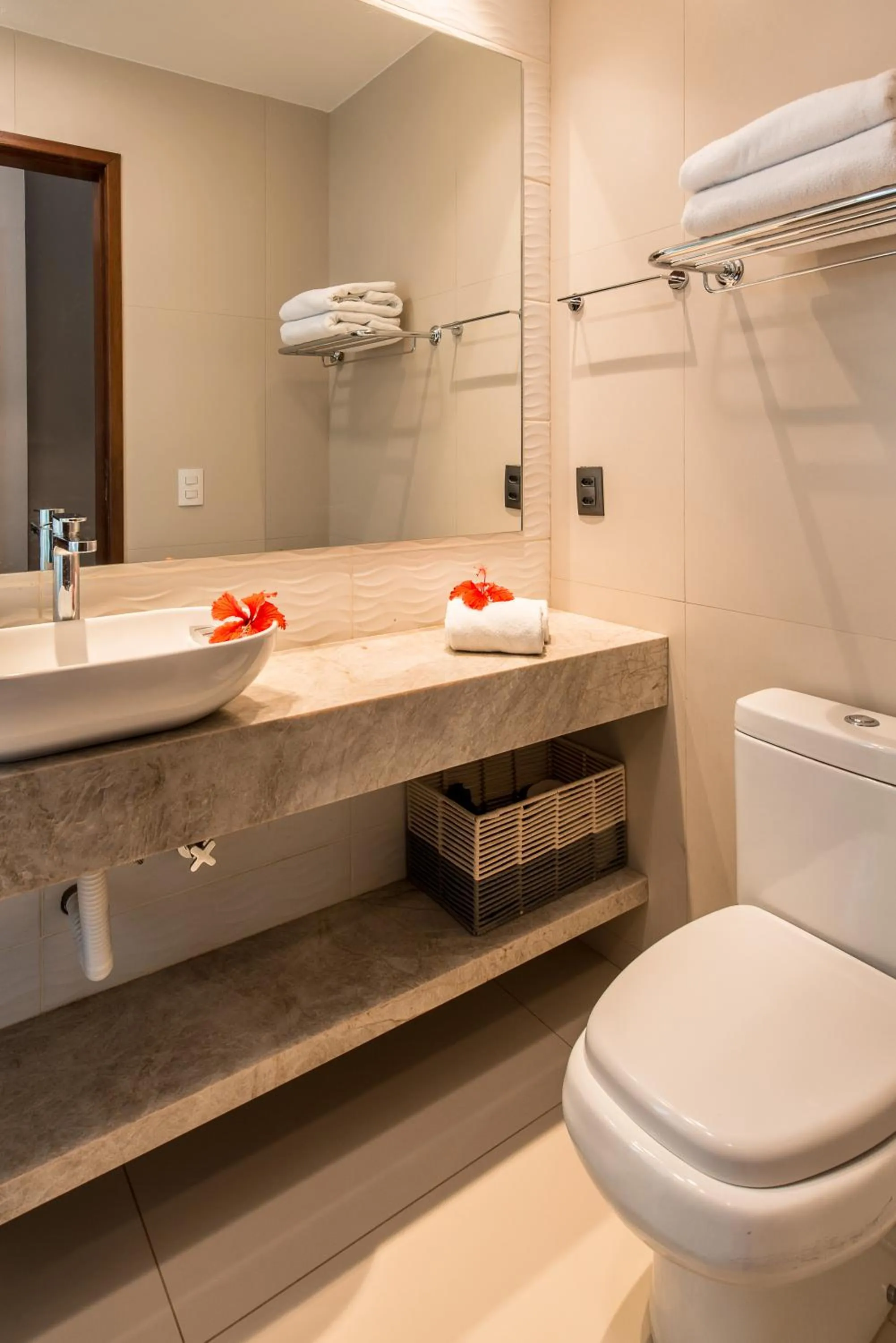 Bathroom in Pousada Corveta