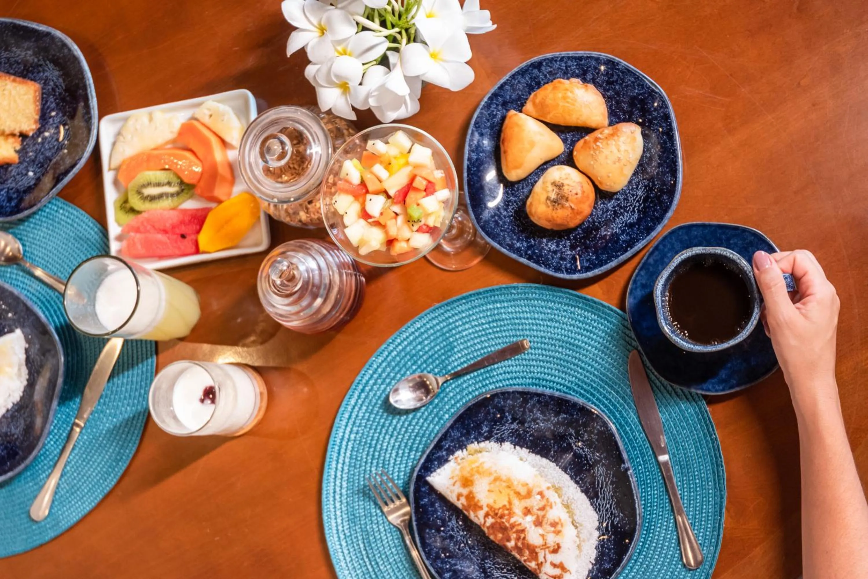 Breakfast in Pousada Corveta