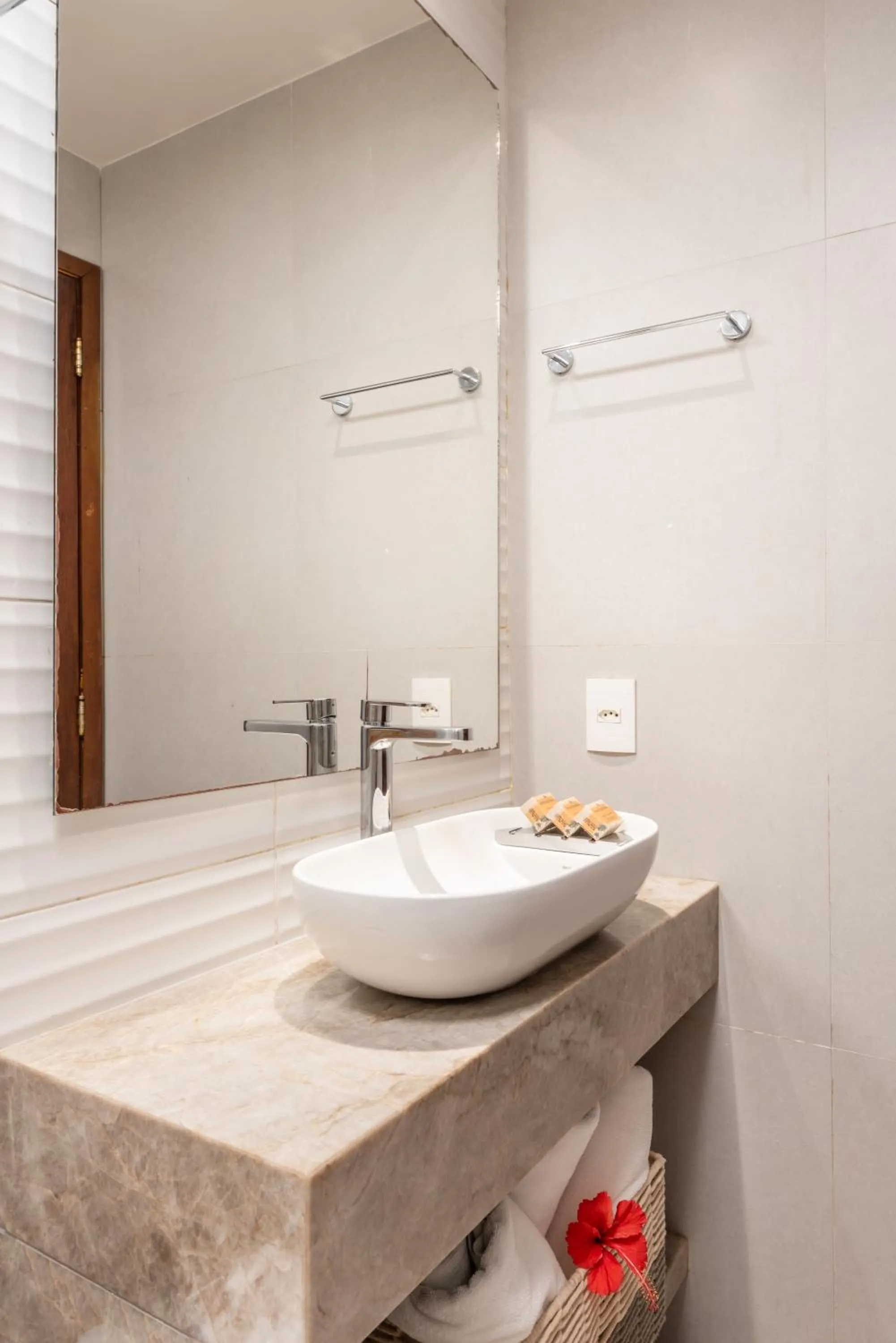 Bathroom in Pousada Corveta