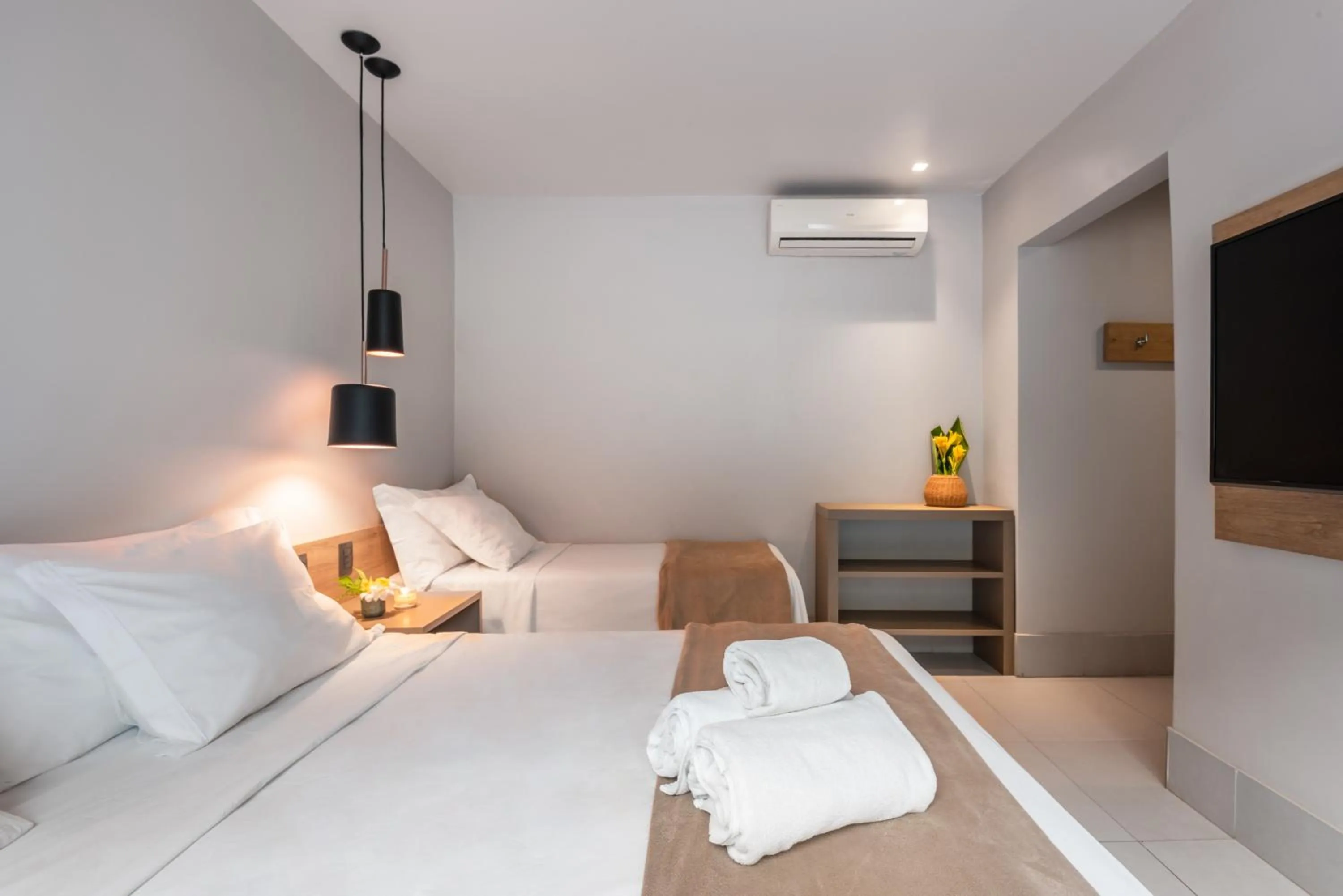 Bedroom, Bed in Pousada Corveta