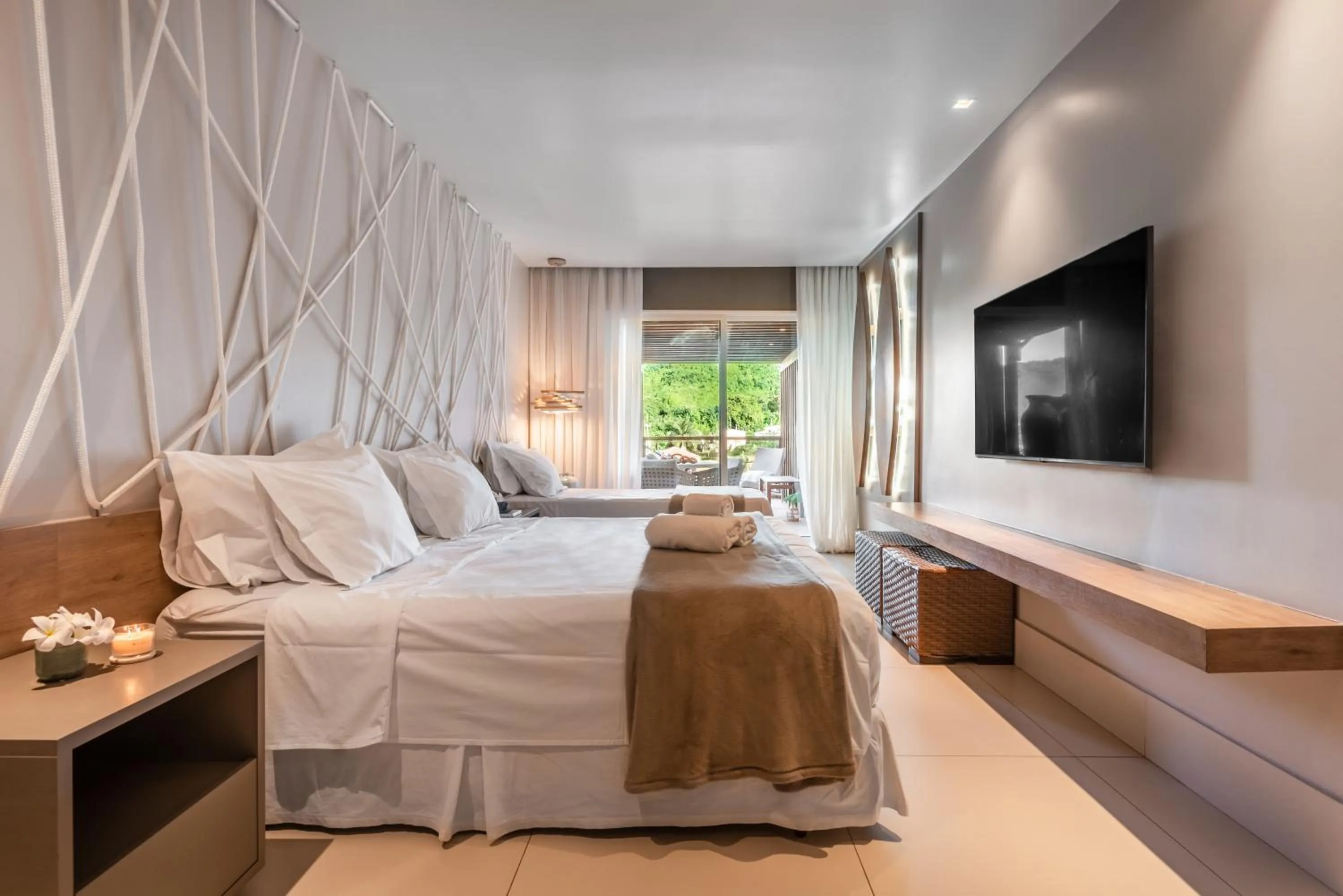 Bedroom, Bed in Pousada Corveta