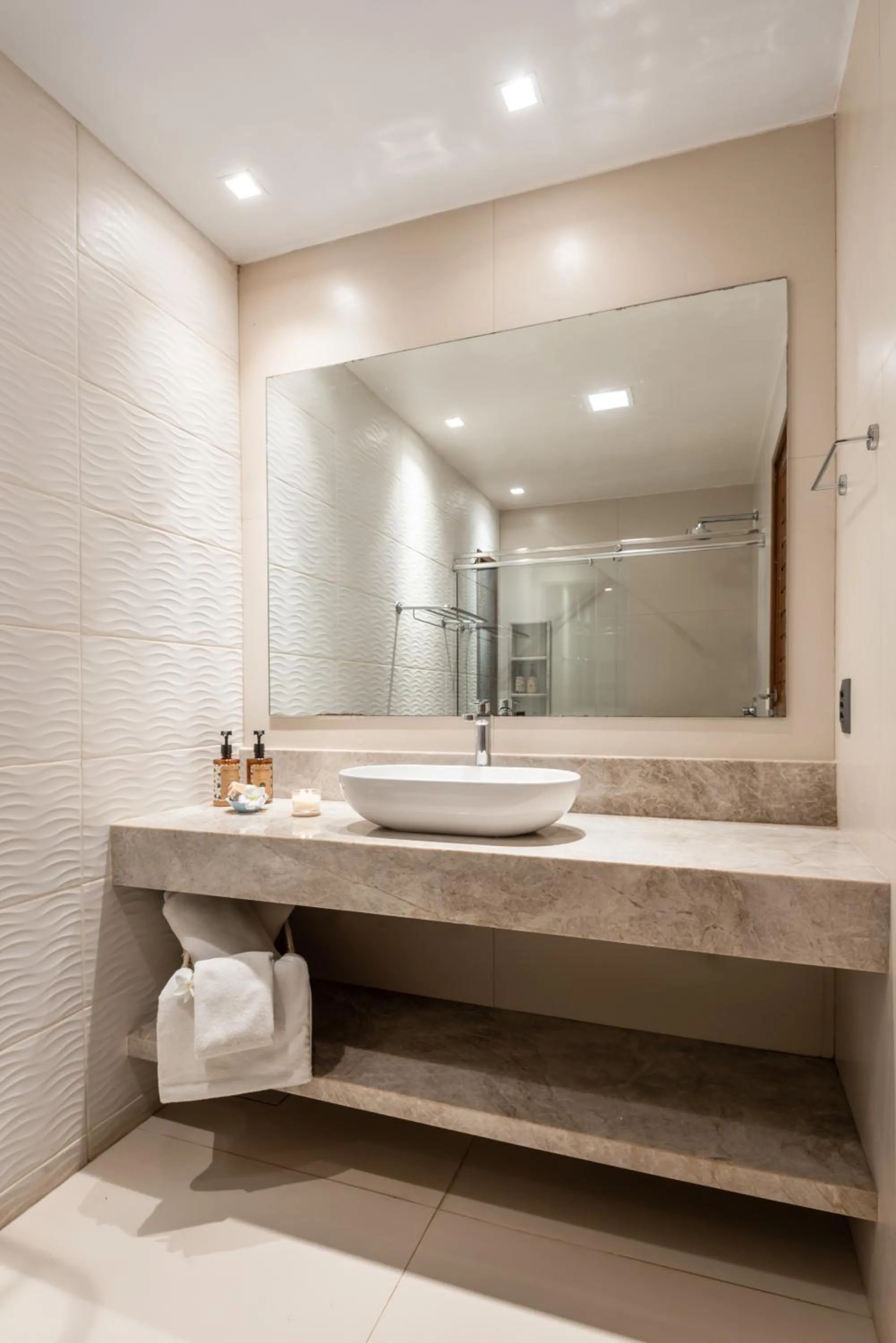 Bathroom in Pousada Corveta