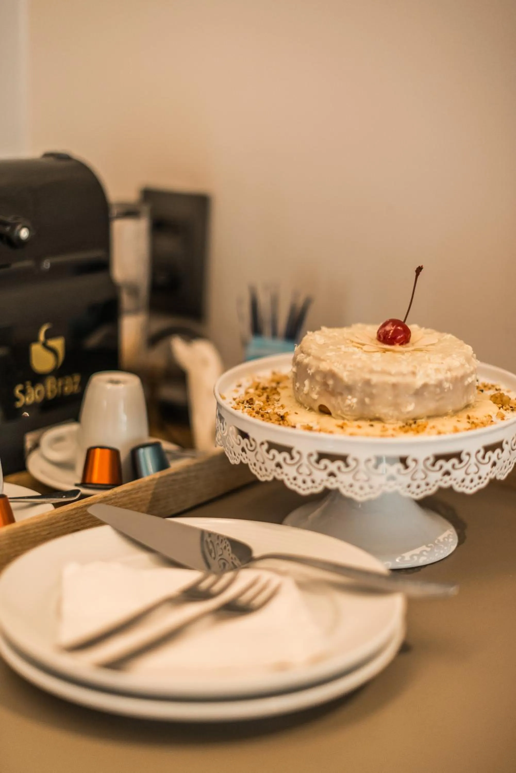 Food and drinks in Pousada Corveta