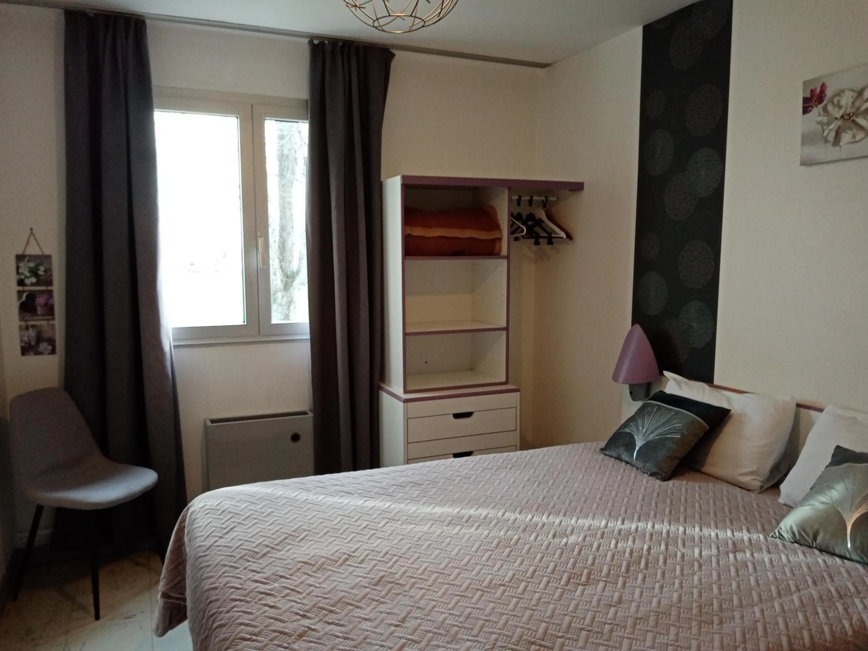 Bed in hotel l'échappée d'oléron