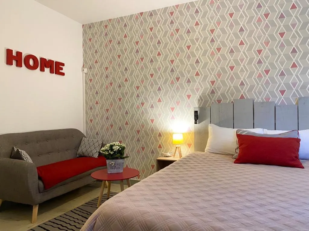 Bed in hotel l'échappée d'oléron