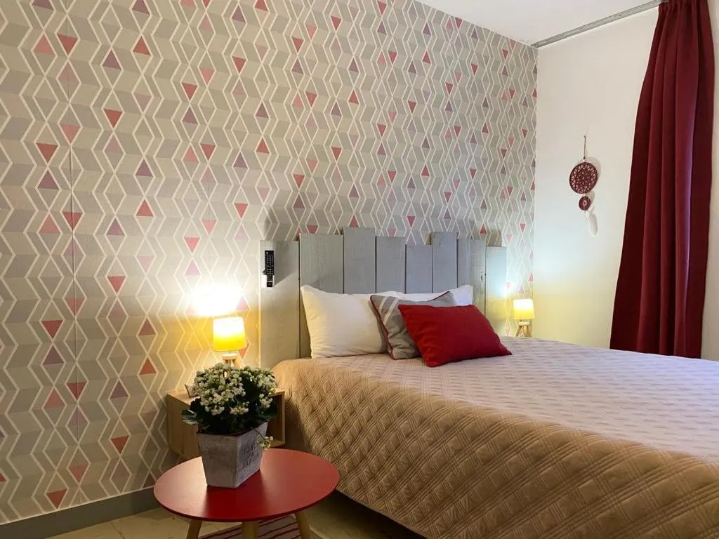 Bed in hotel l'échappée d'oléron