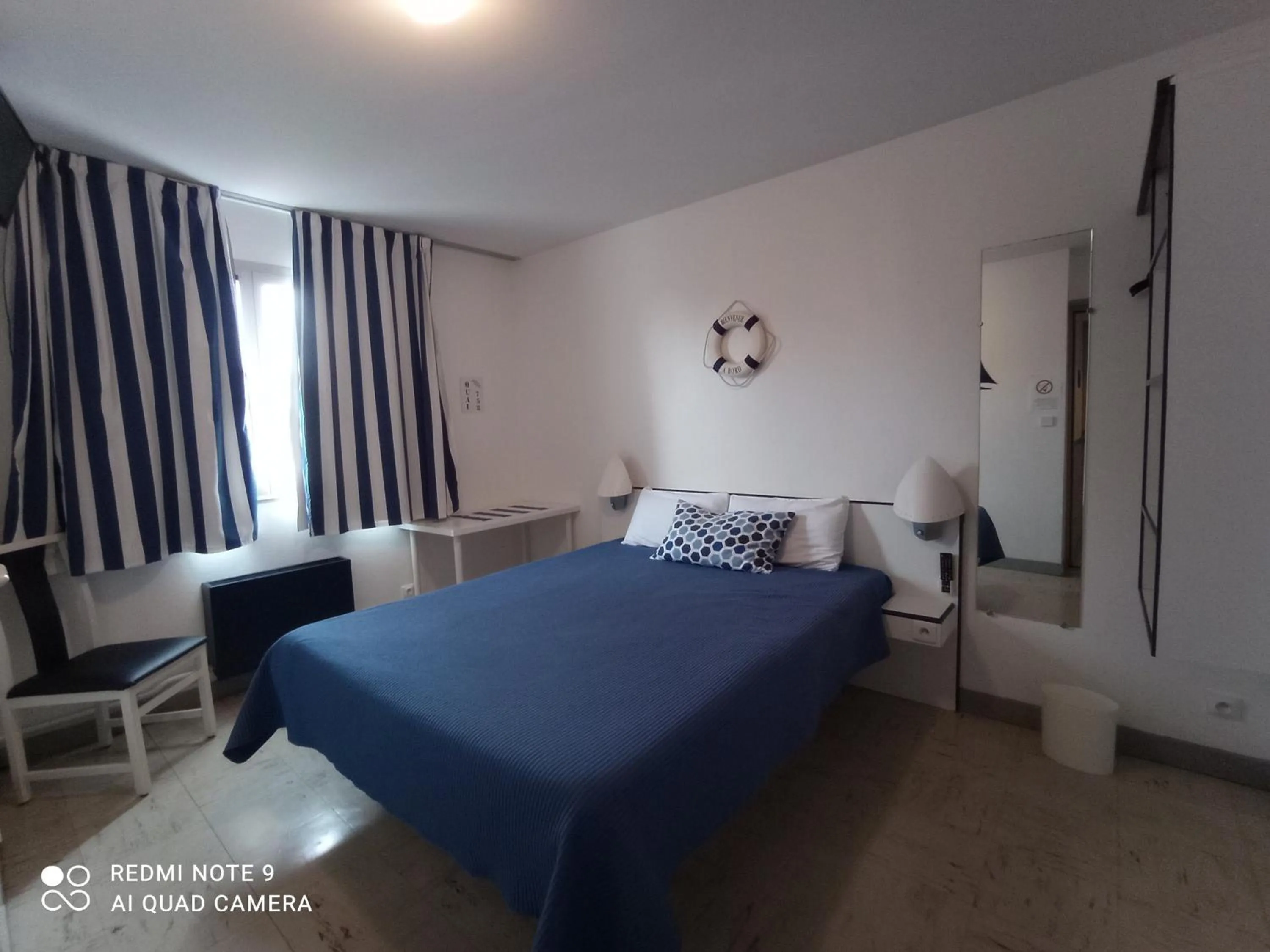 Bed in hotel l'échappée d'oléron