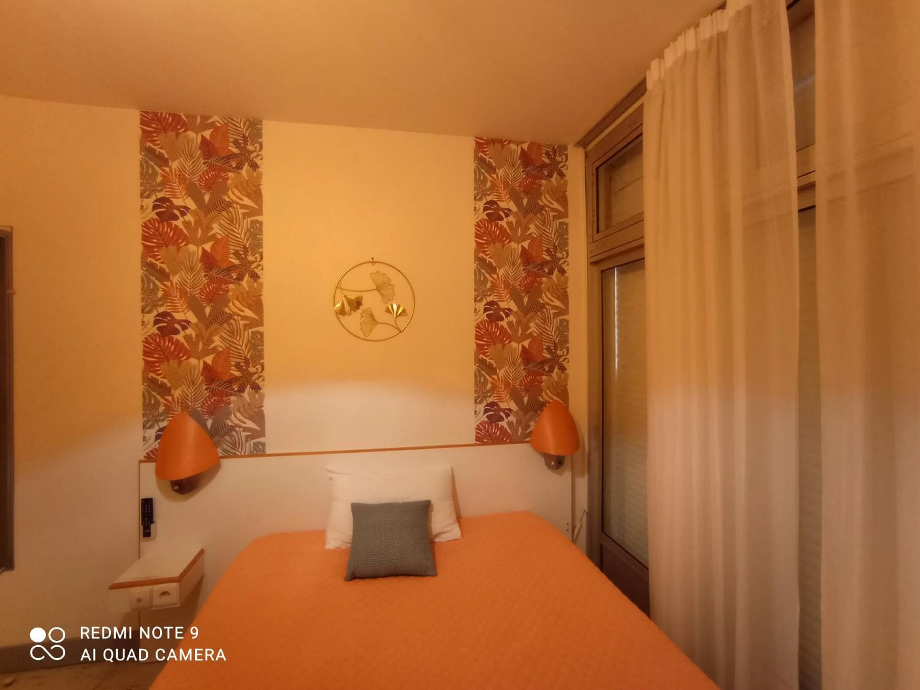 Bed in hotel l'échappée d'oléron