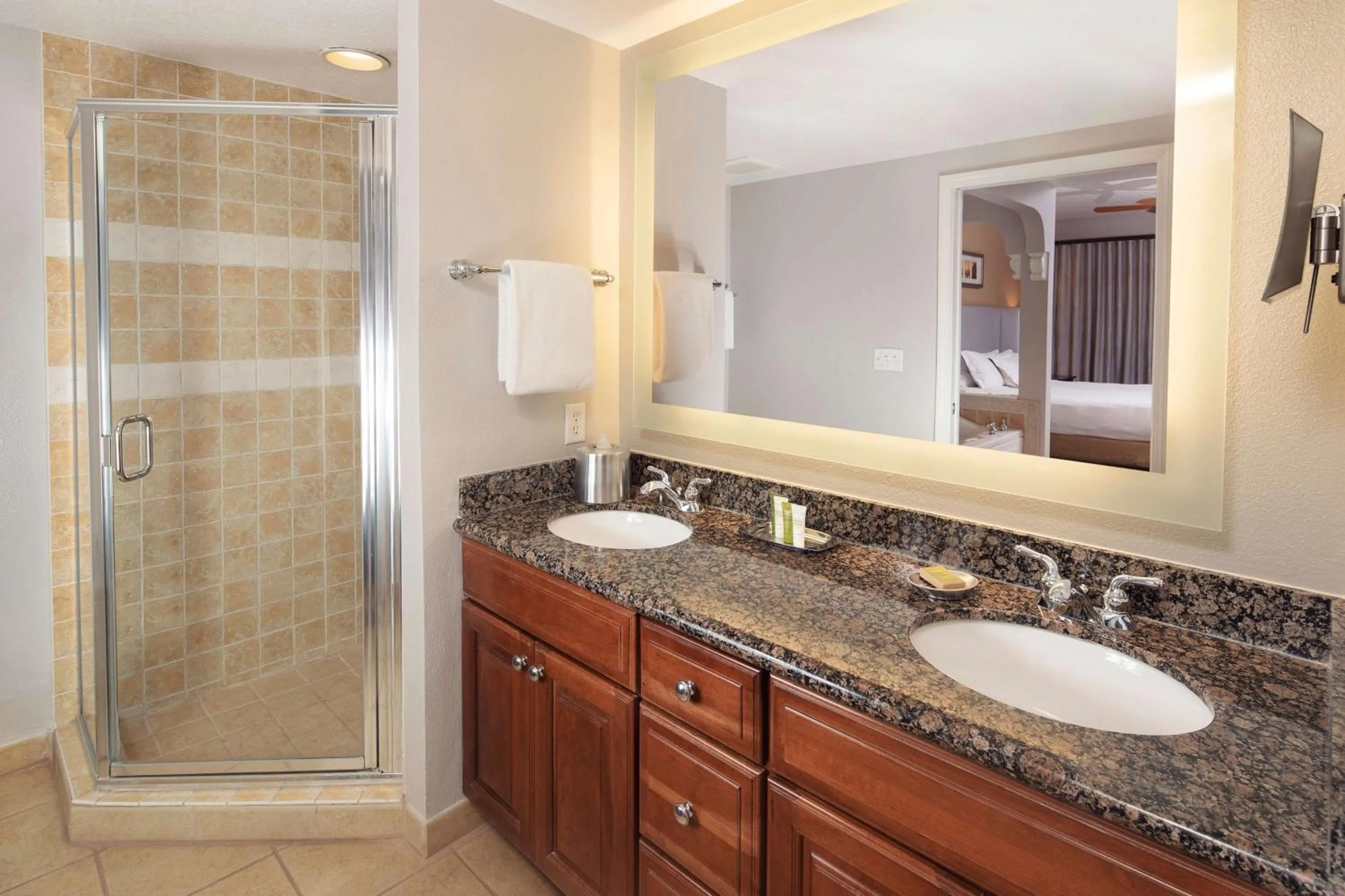 Bathroom in Hilton Grand Vacations Club Tuscany Village Orlando