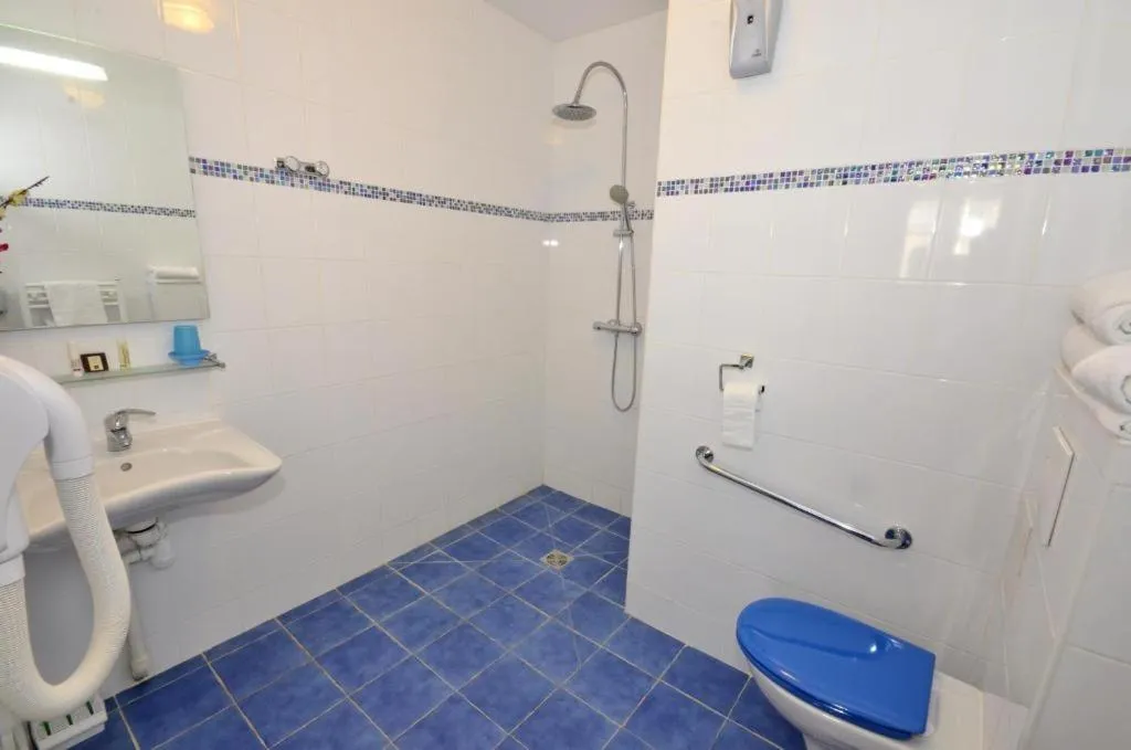 Toilet in Hôtel du Fort