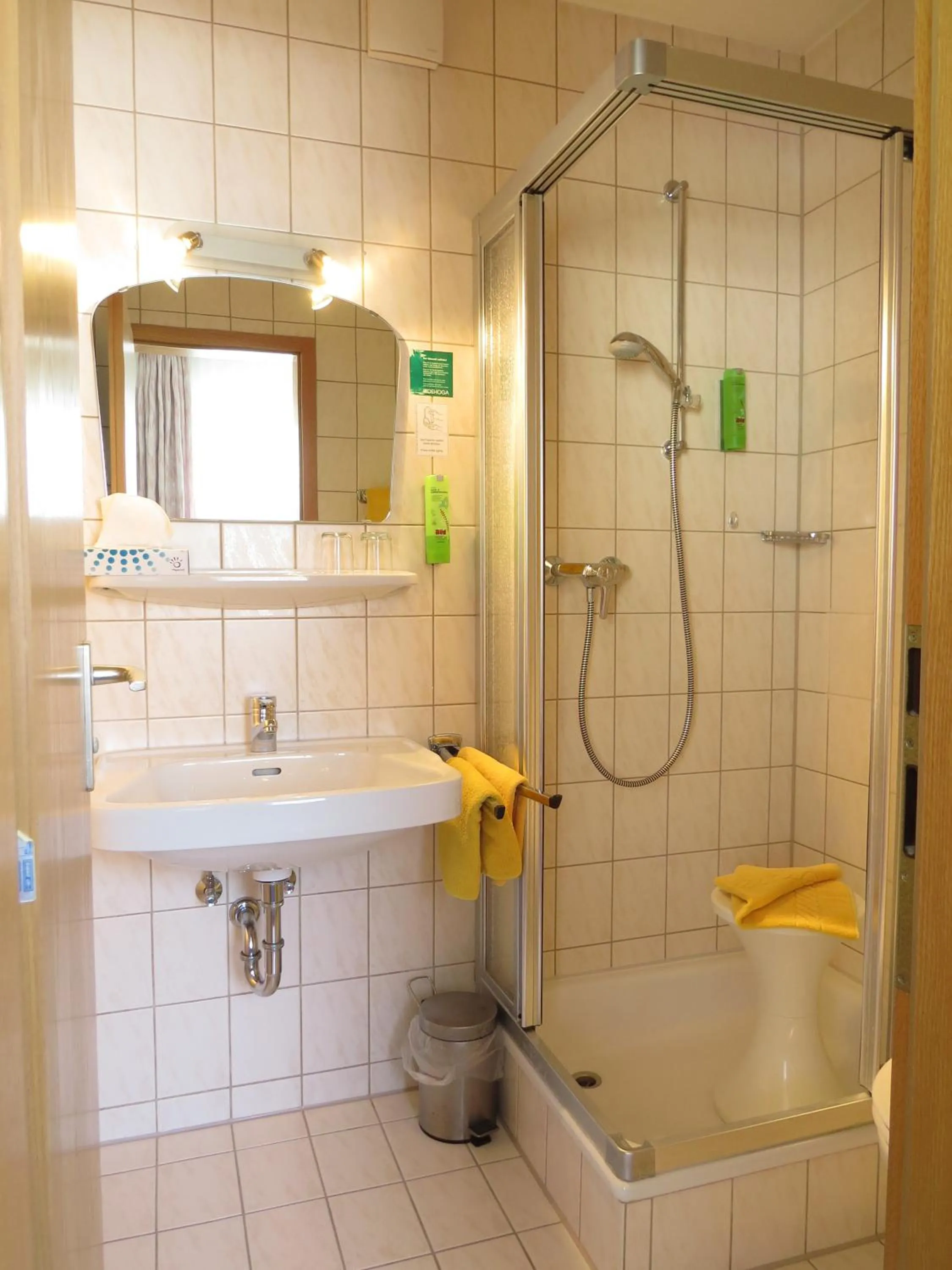 Shower in Hotel & Restaurant Mainaublick