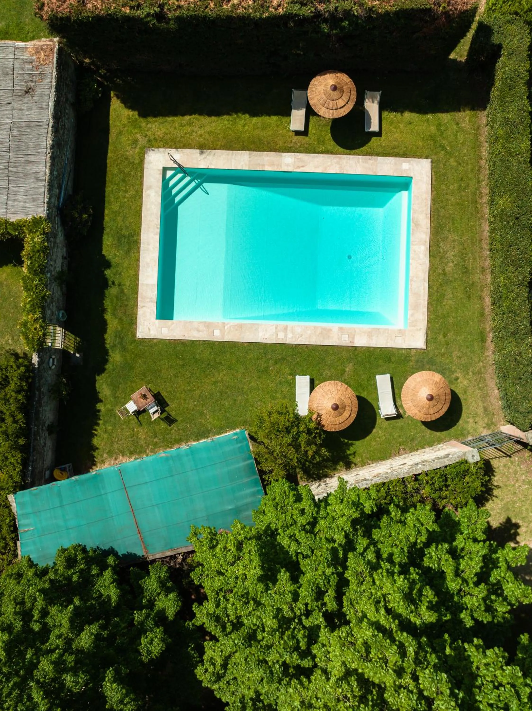 Swimming pool in Rovezzano B&B