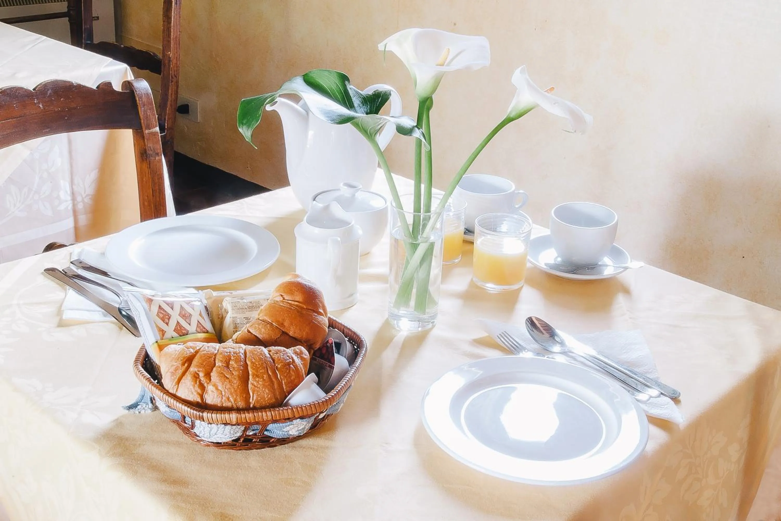 Food close-up in Rovezzano B&B