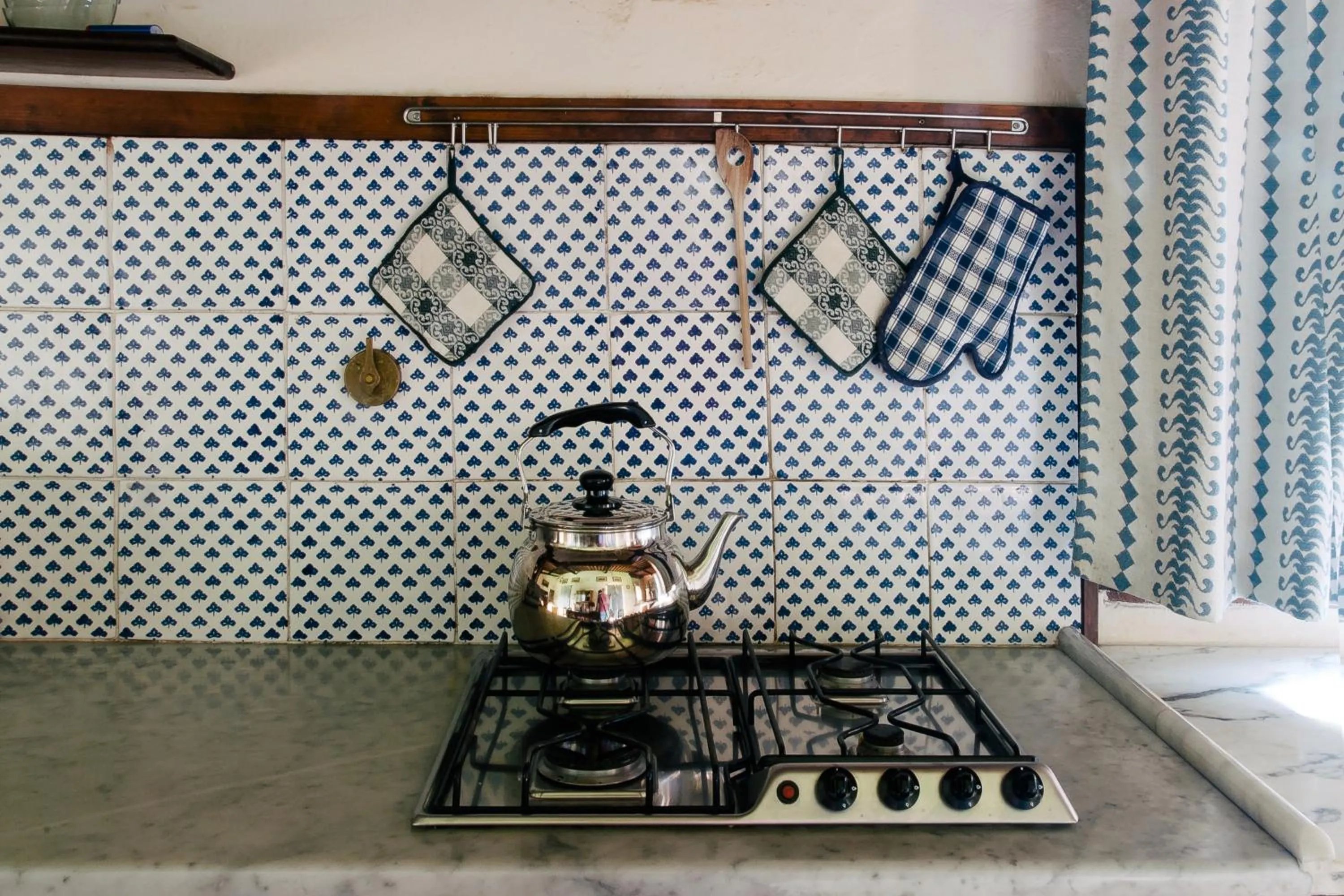 Kitchen or kitchenette in Rovezzano B&B