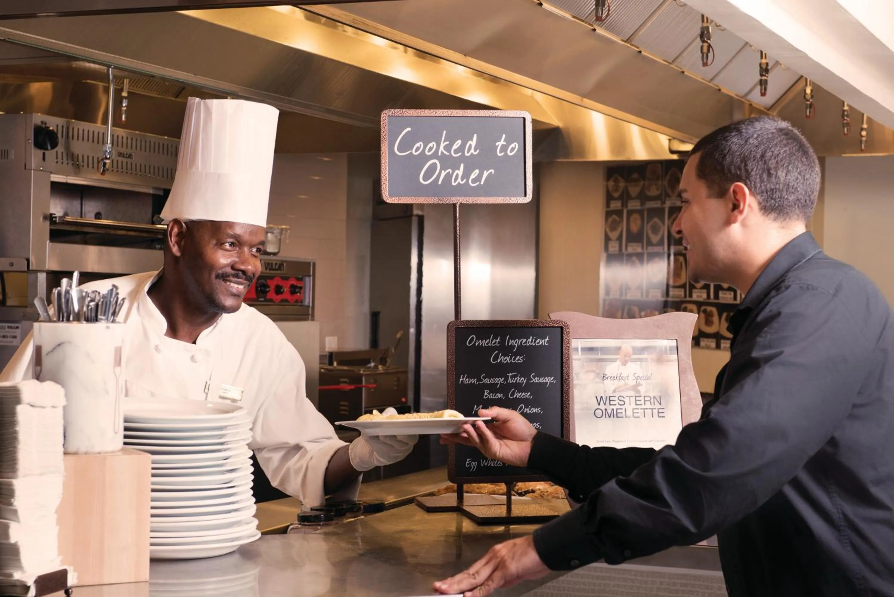Breakfast in Embassy Suites by Hilton Baltimore at BWI Airport