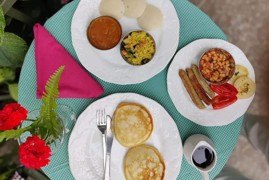 Breakfast in 7 Pines Kasauli