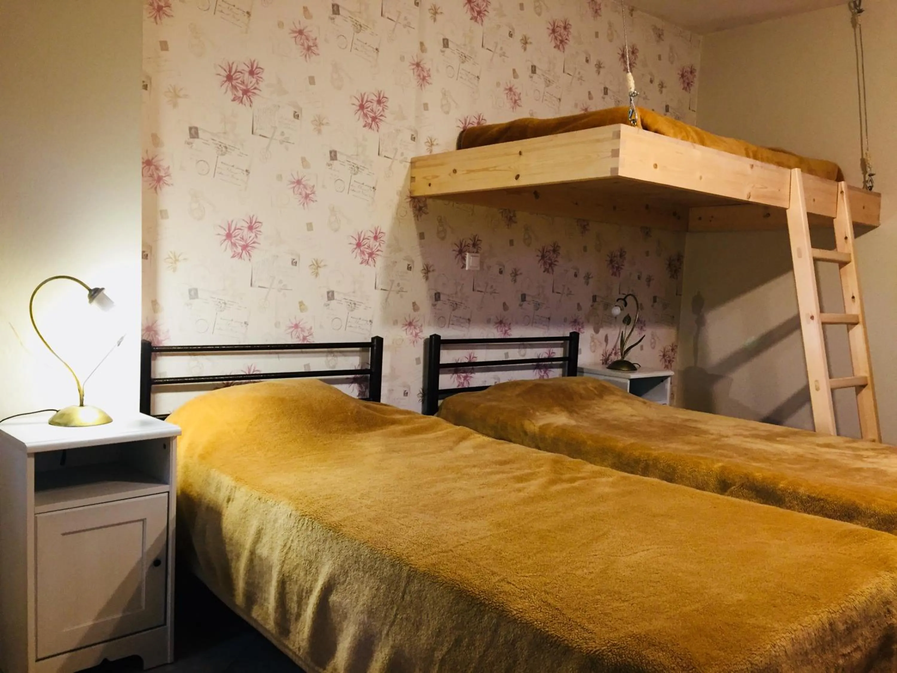 Bed in Studios Arabas