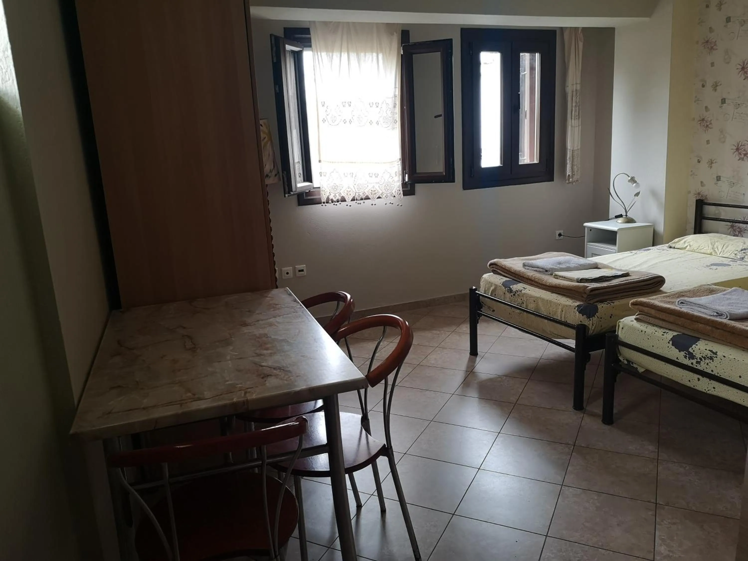 Bed in Studios Arabas