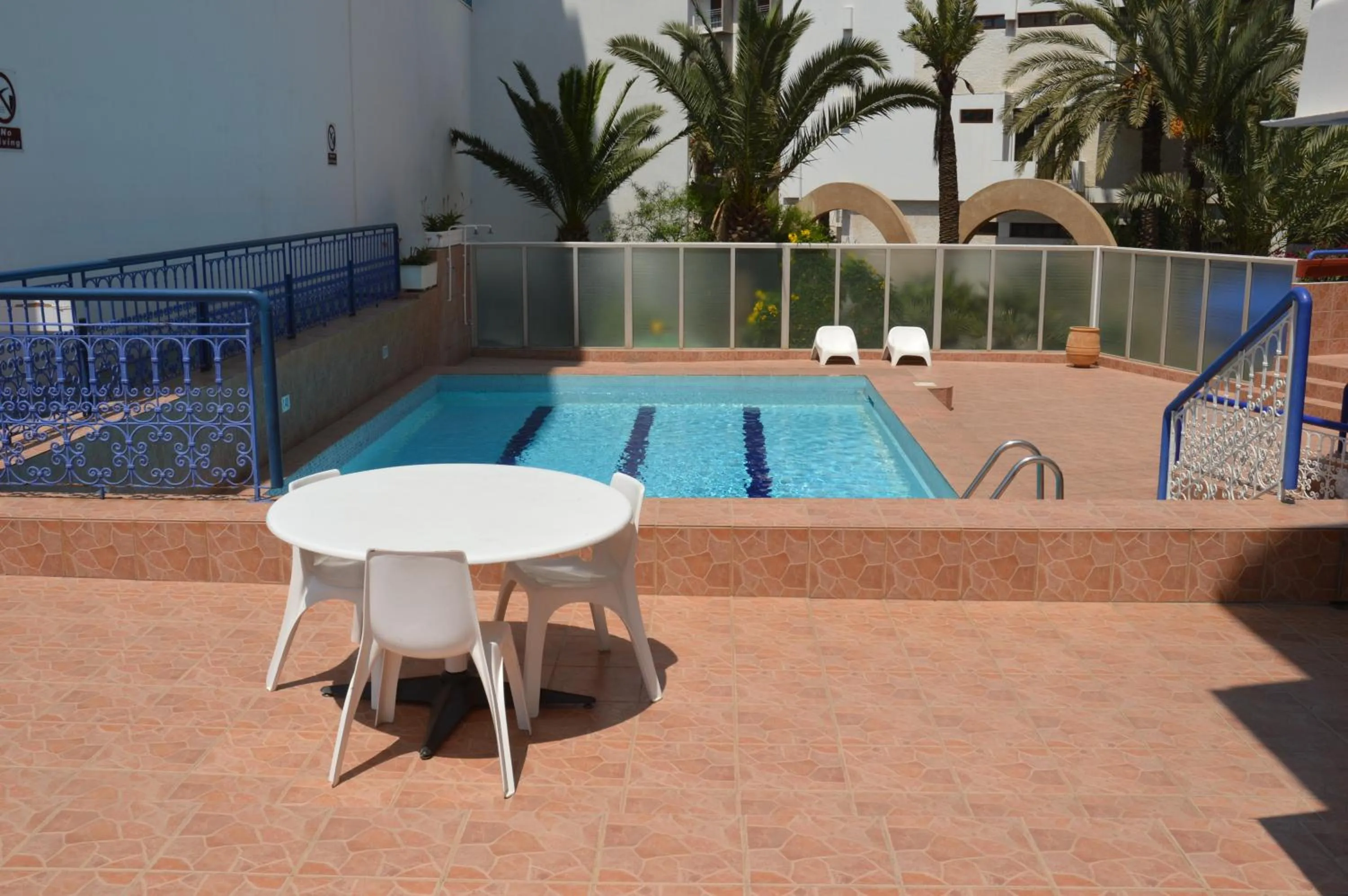 Pool view in Residence Yasmina Agadir