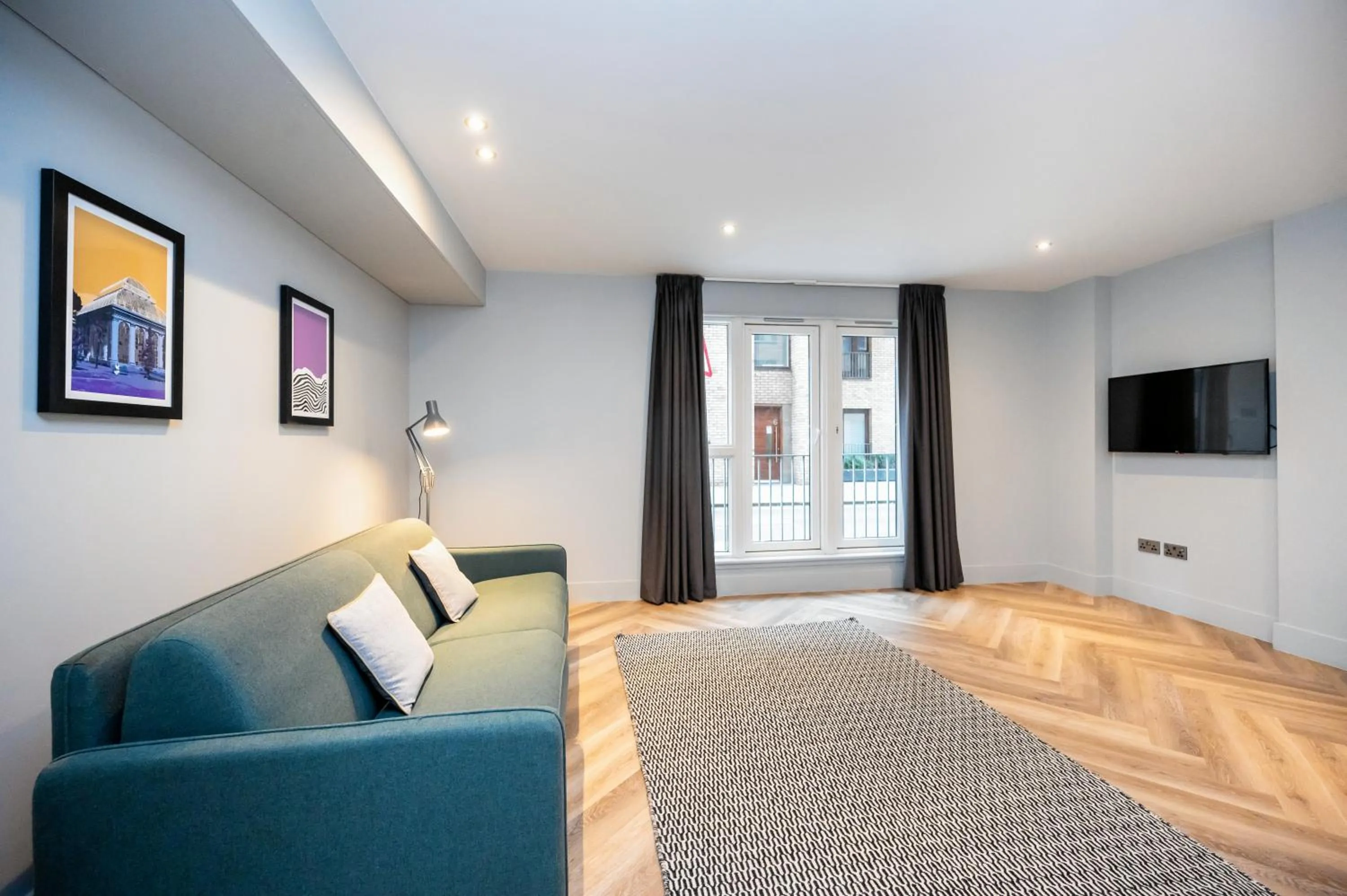 Living room, Bed in Staycity Aparthotels Edinburgh West End