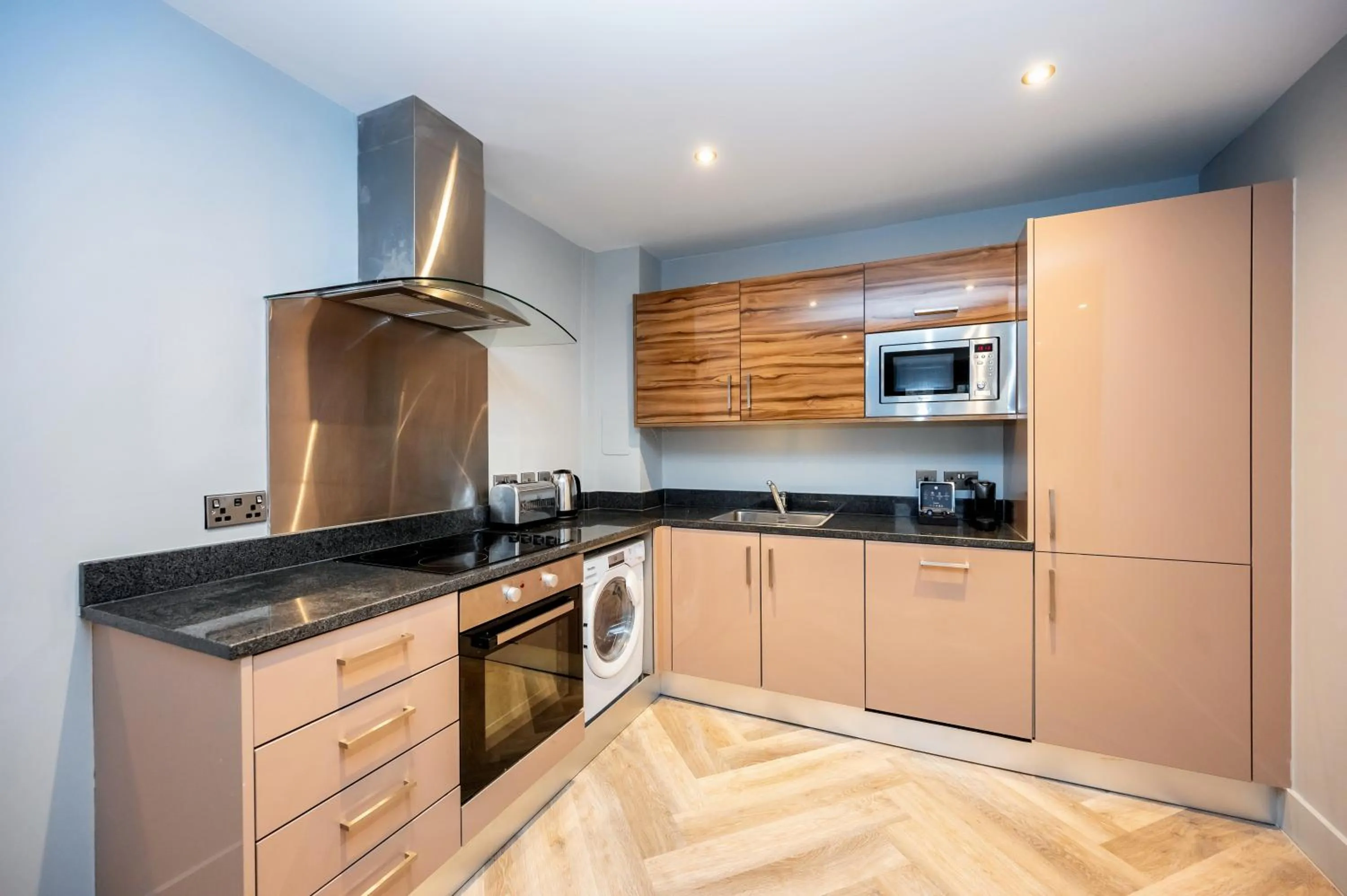 Kitchen or kitchenette in Staycity Aparthotels Edinburgh West End