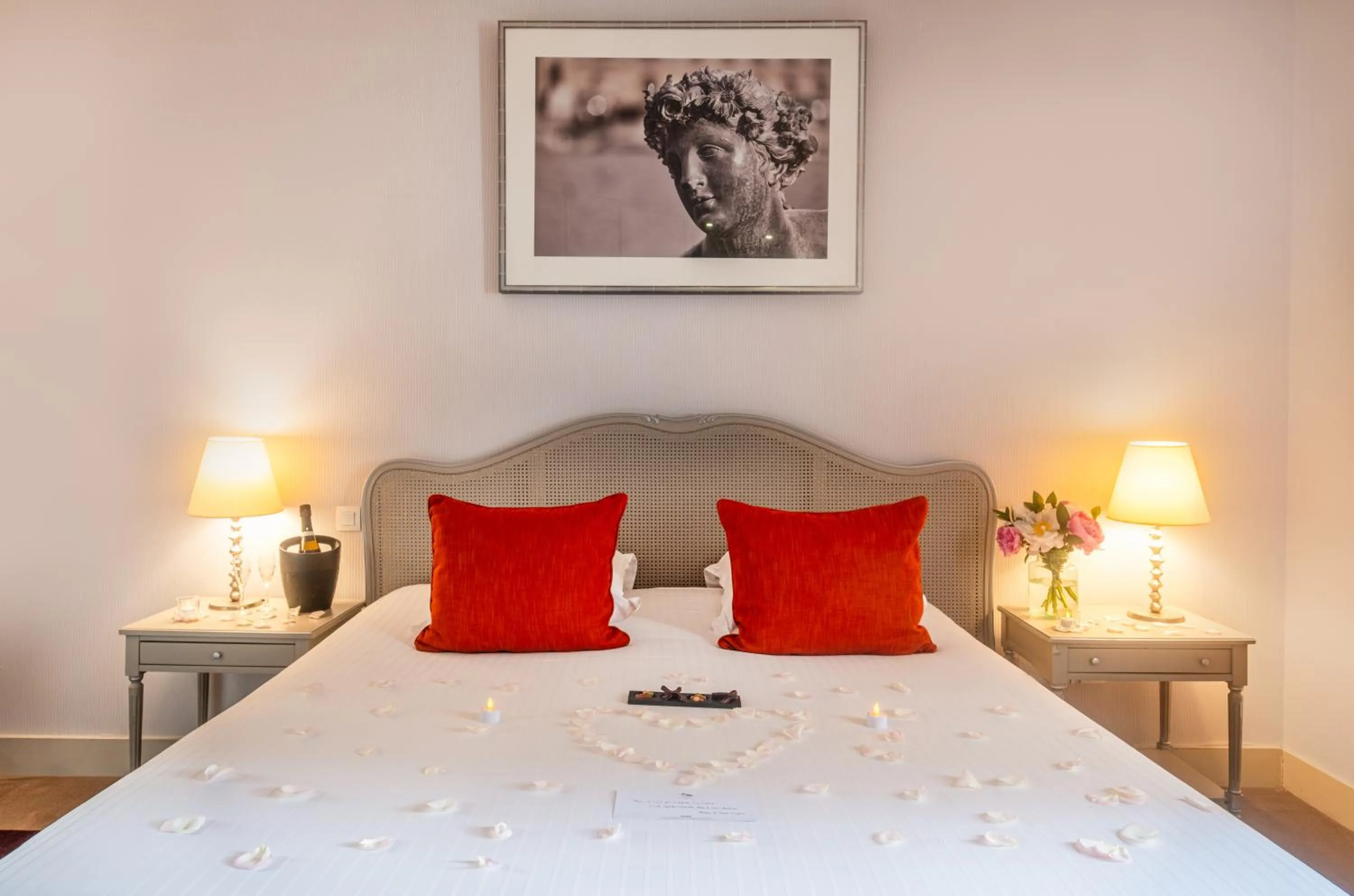 Bed in Château Belmont Tours by The Crest Collection