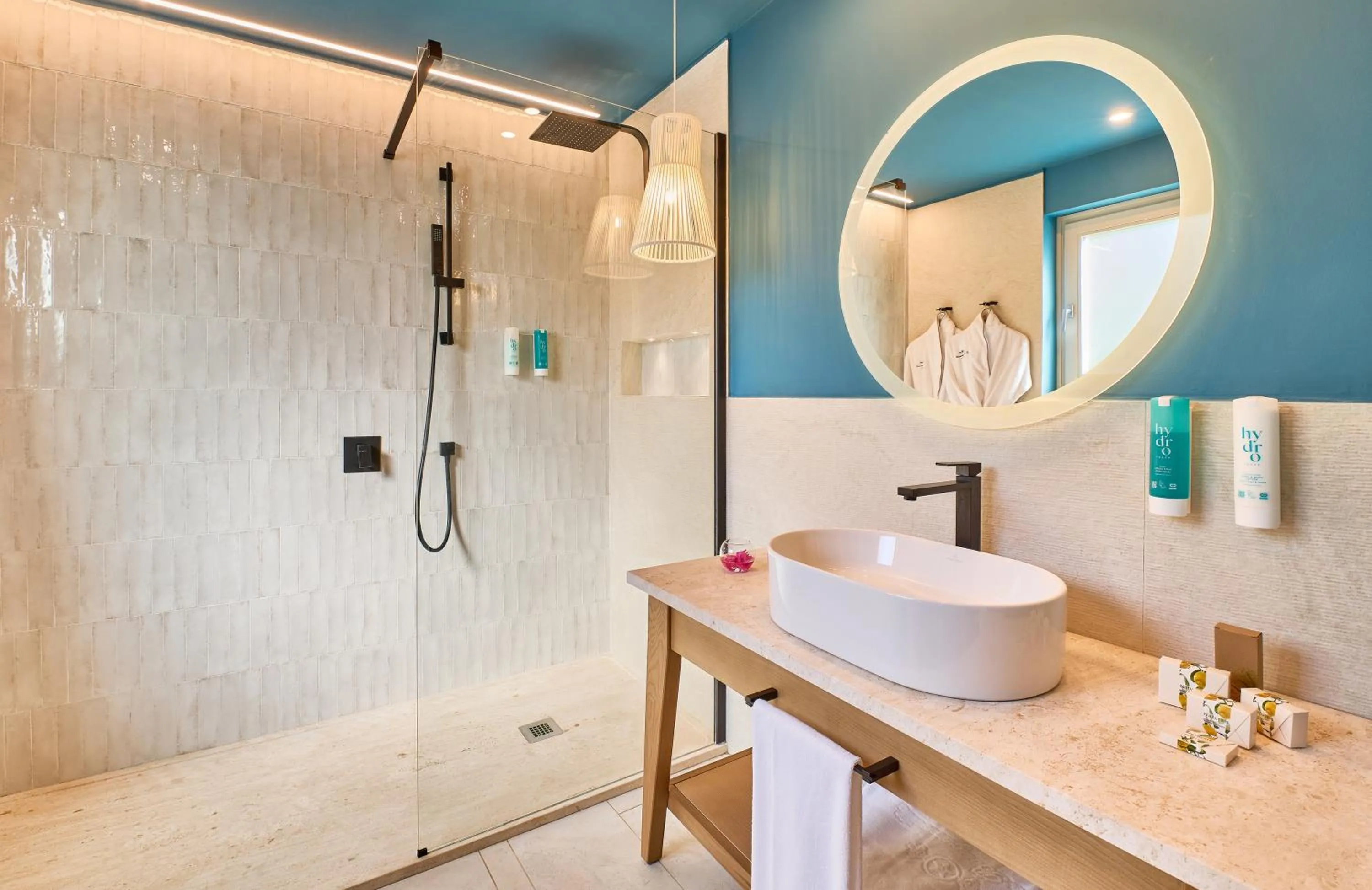 Bathroom in Residence Le Bouganville