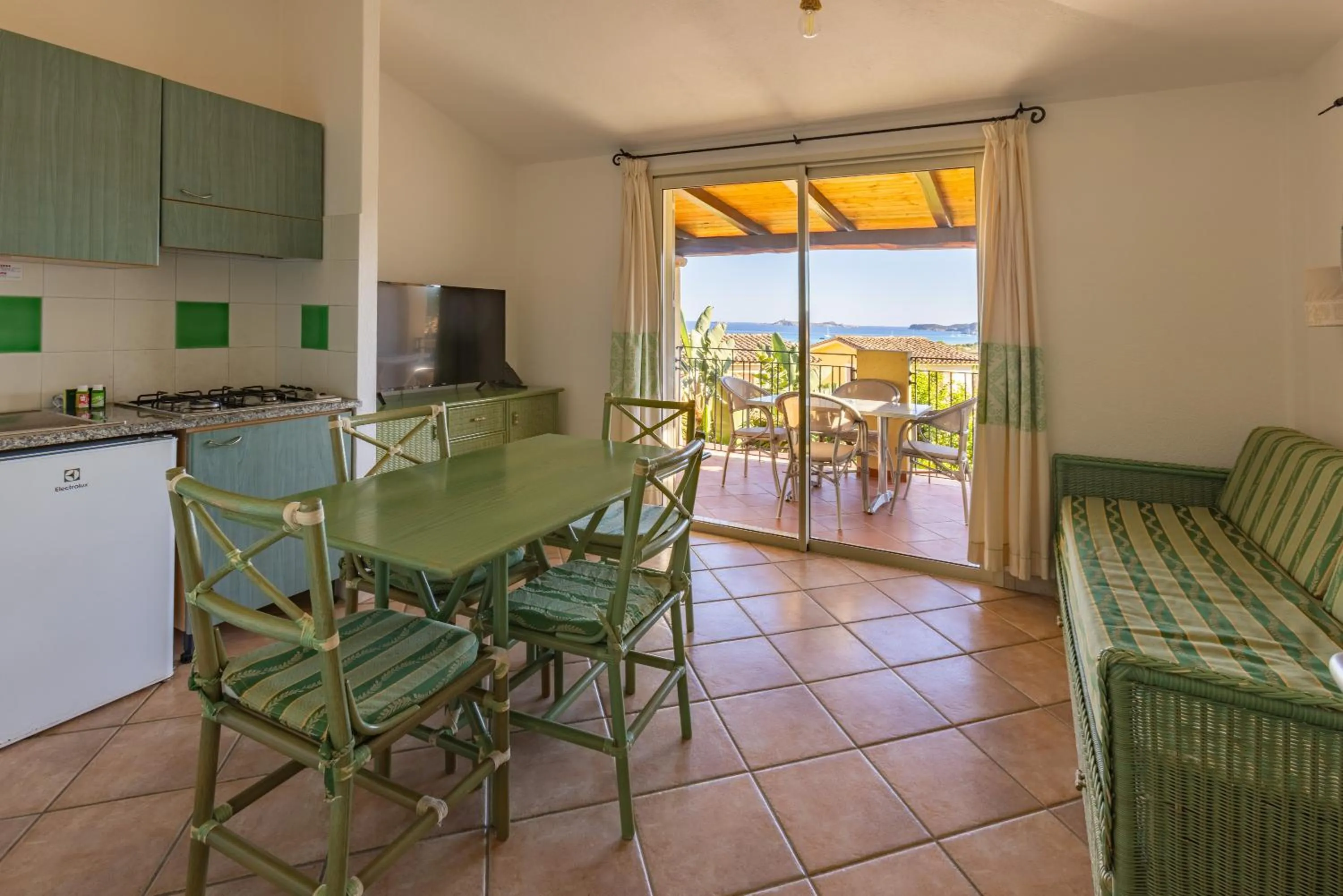 Living room in Residence Le Bouganville