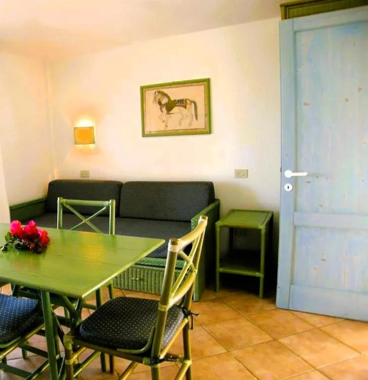 Living room in Residence Le Bouganville