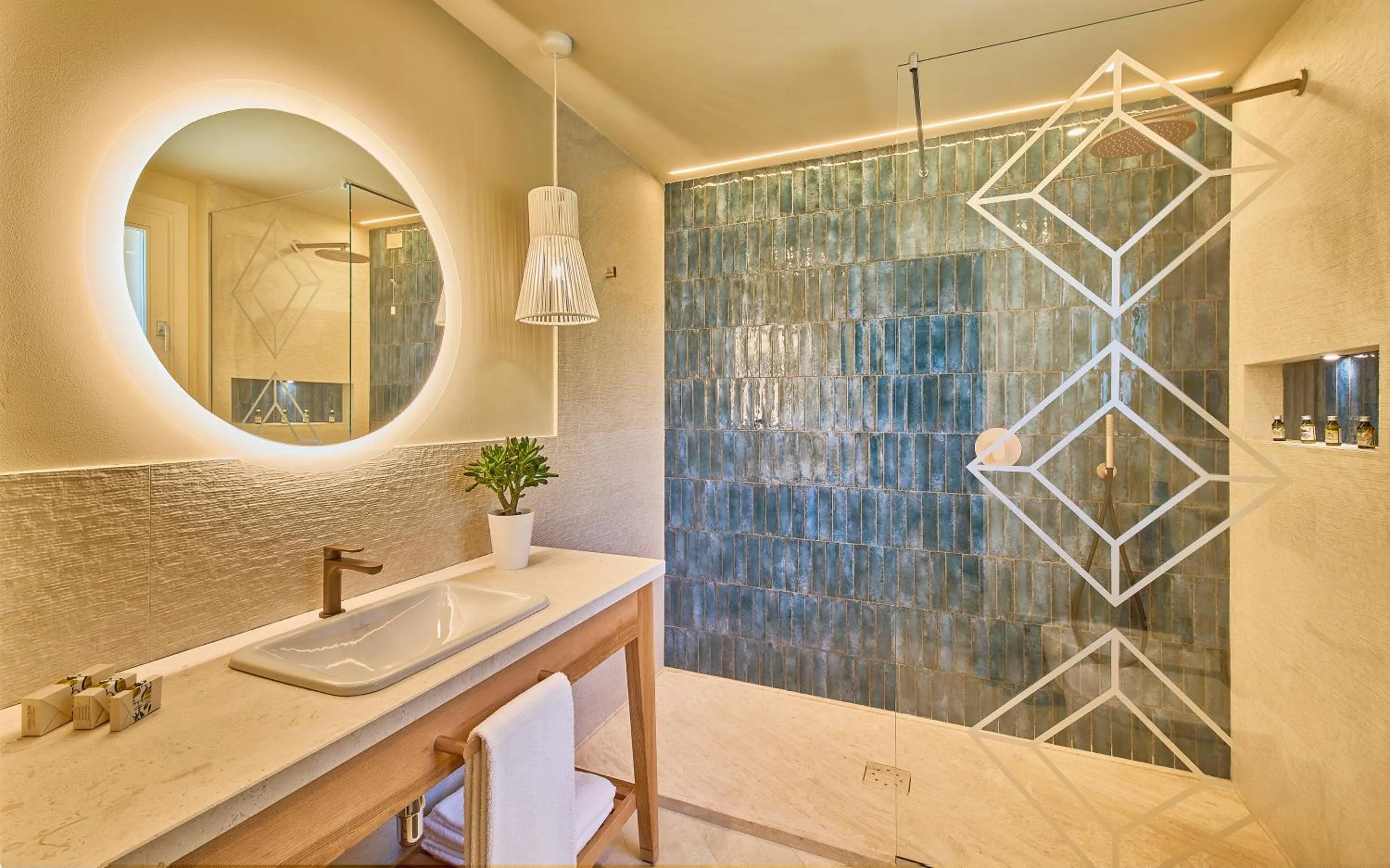 Shower in Residence Le Bouganville