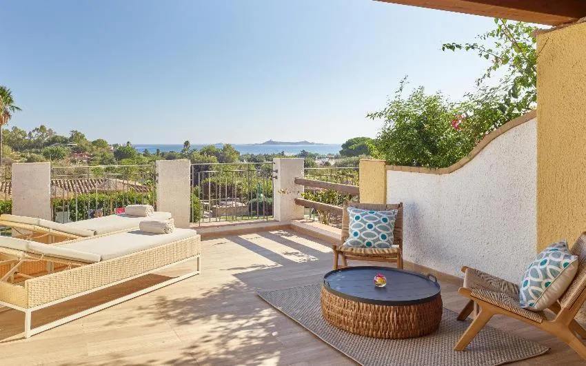 Balcony/Terrace in Residence Le Bouganville