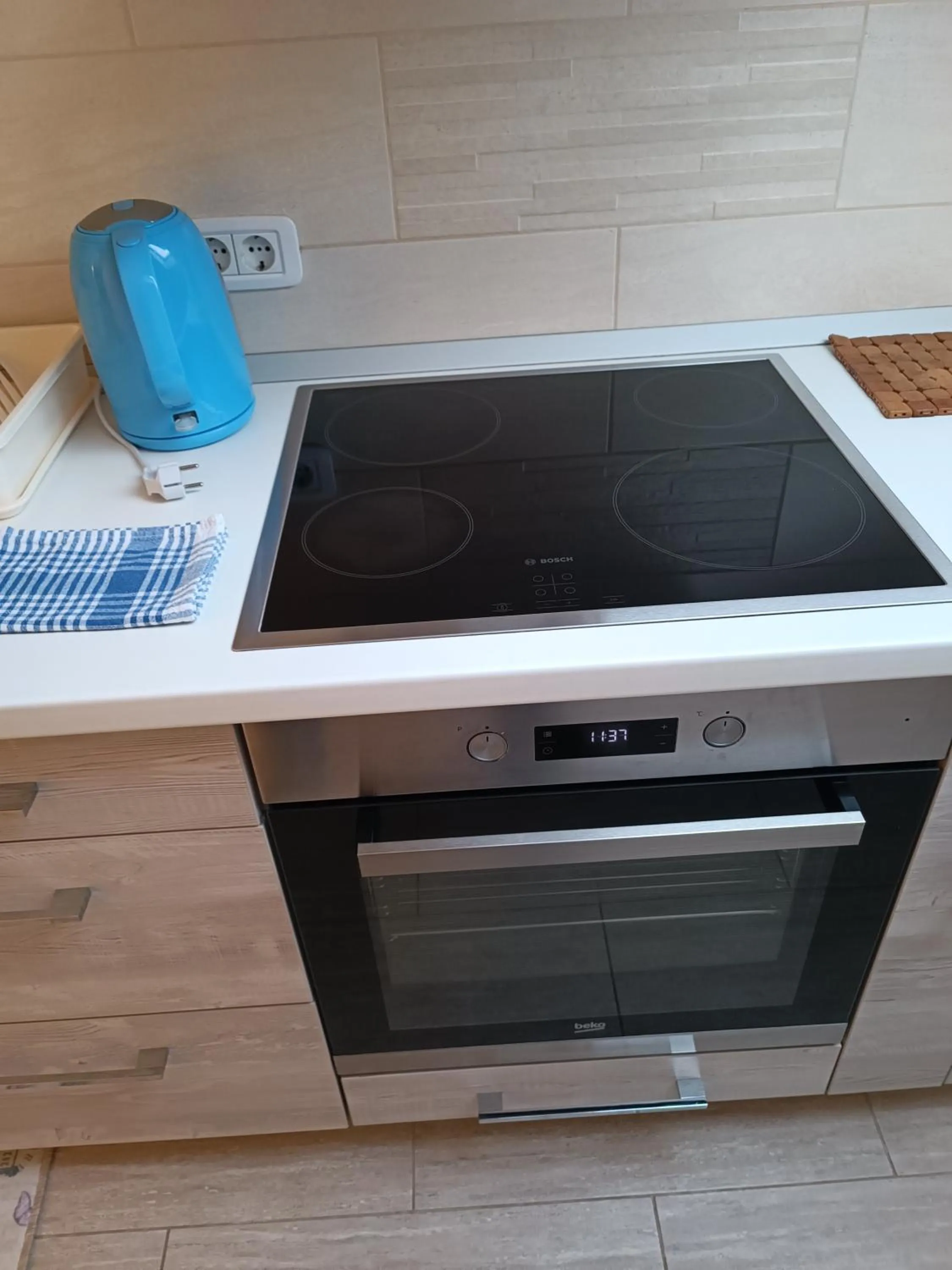 Kitchen or kitchenette in Apartmani Janjic