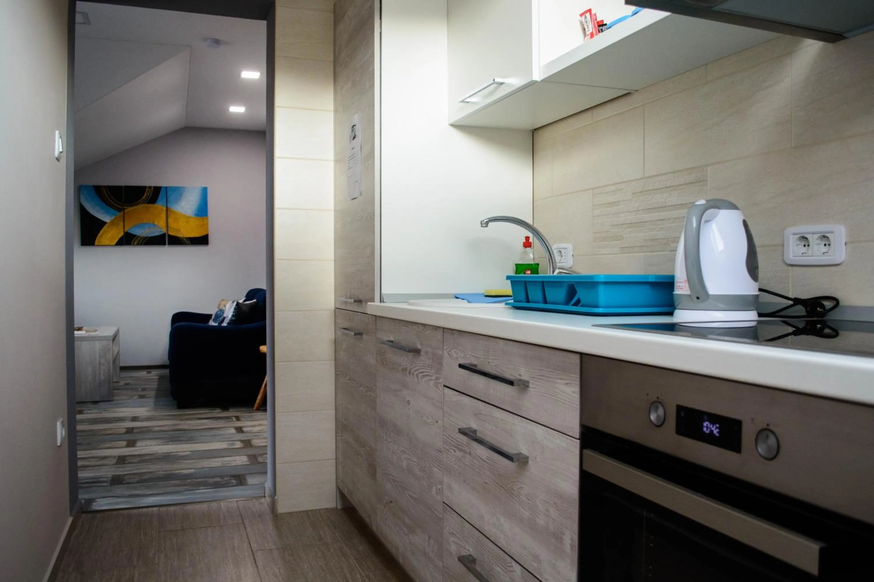 Kitchen or kitchenette in Apartmani Janjic