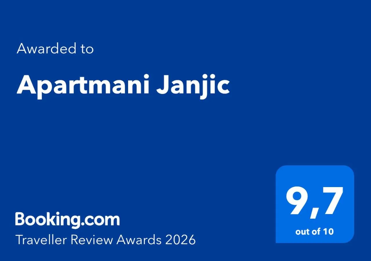 Certificate/Award in Apartmani Janjic