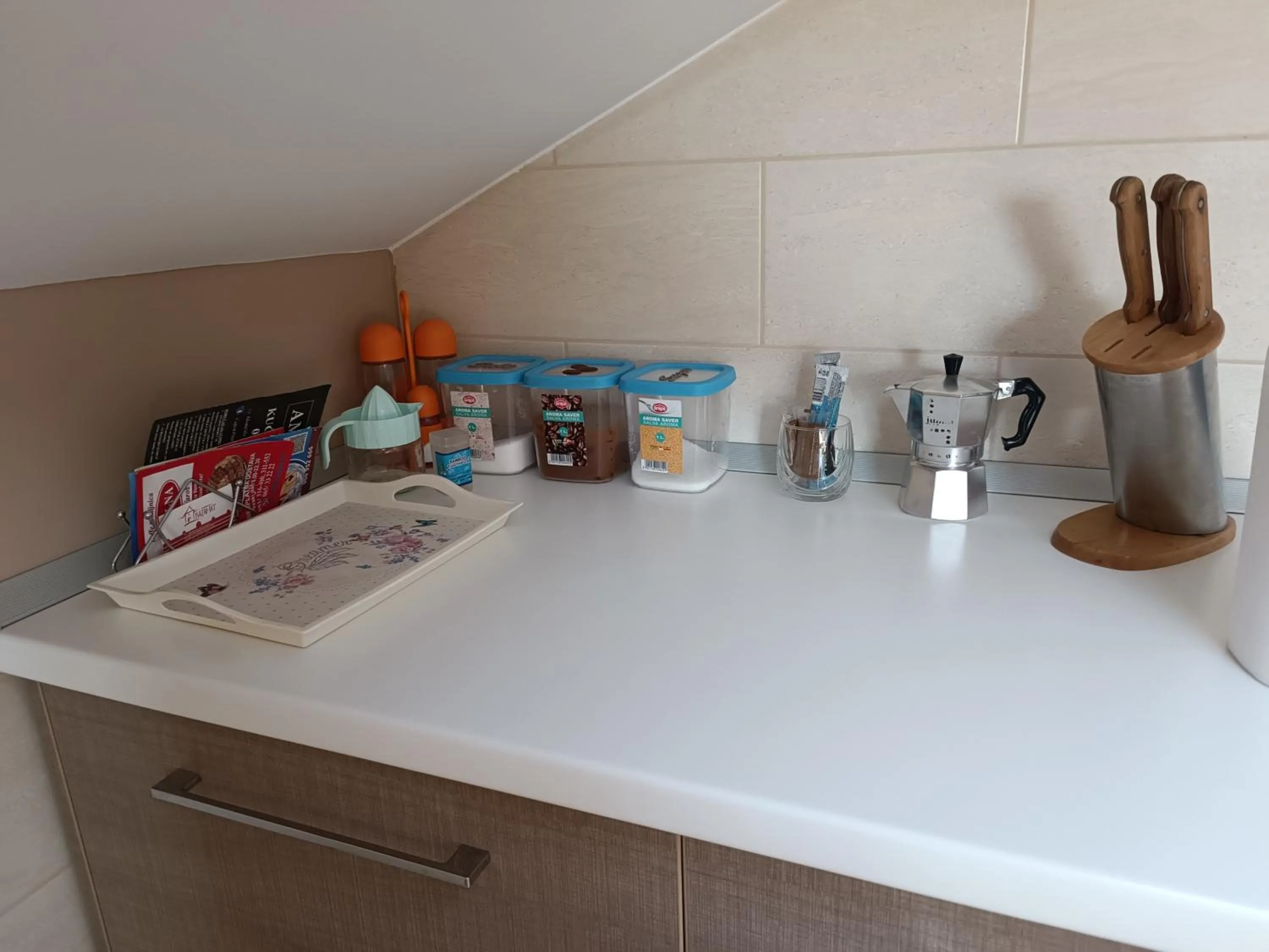 kitchen in Apartmani Janjic