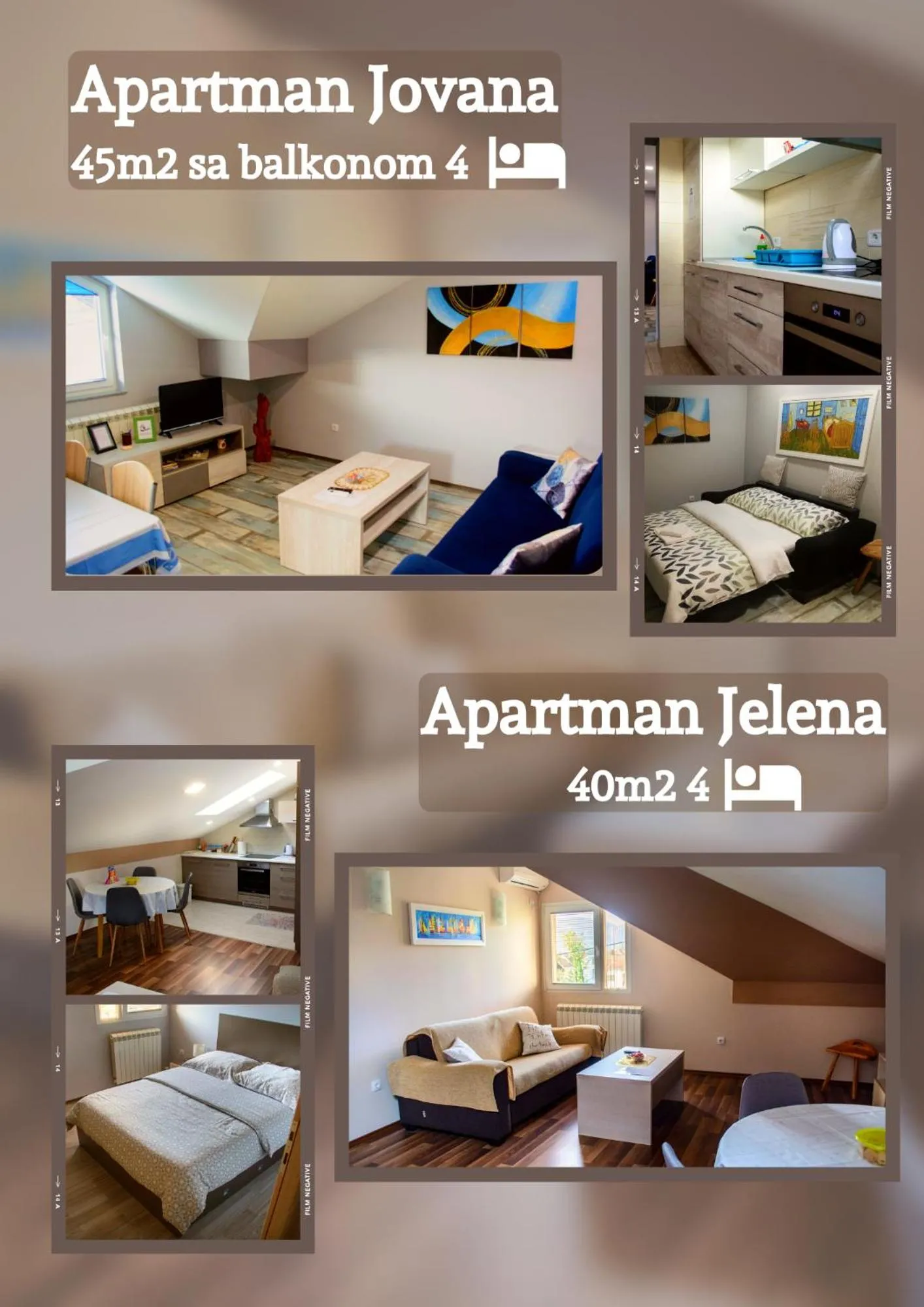 Text overlay, Bed in Apartmani Janjic