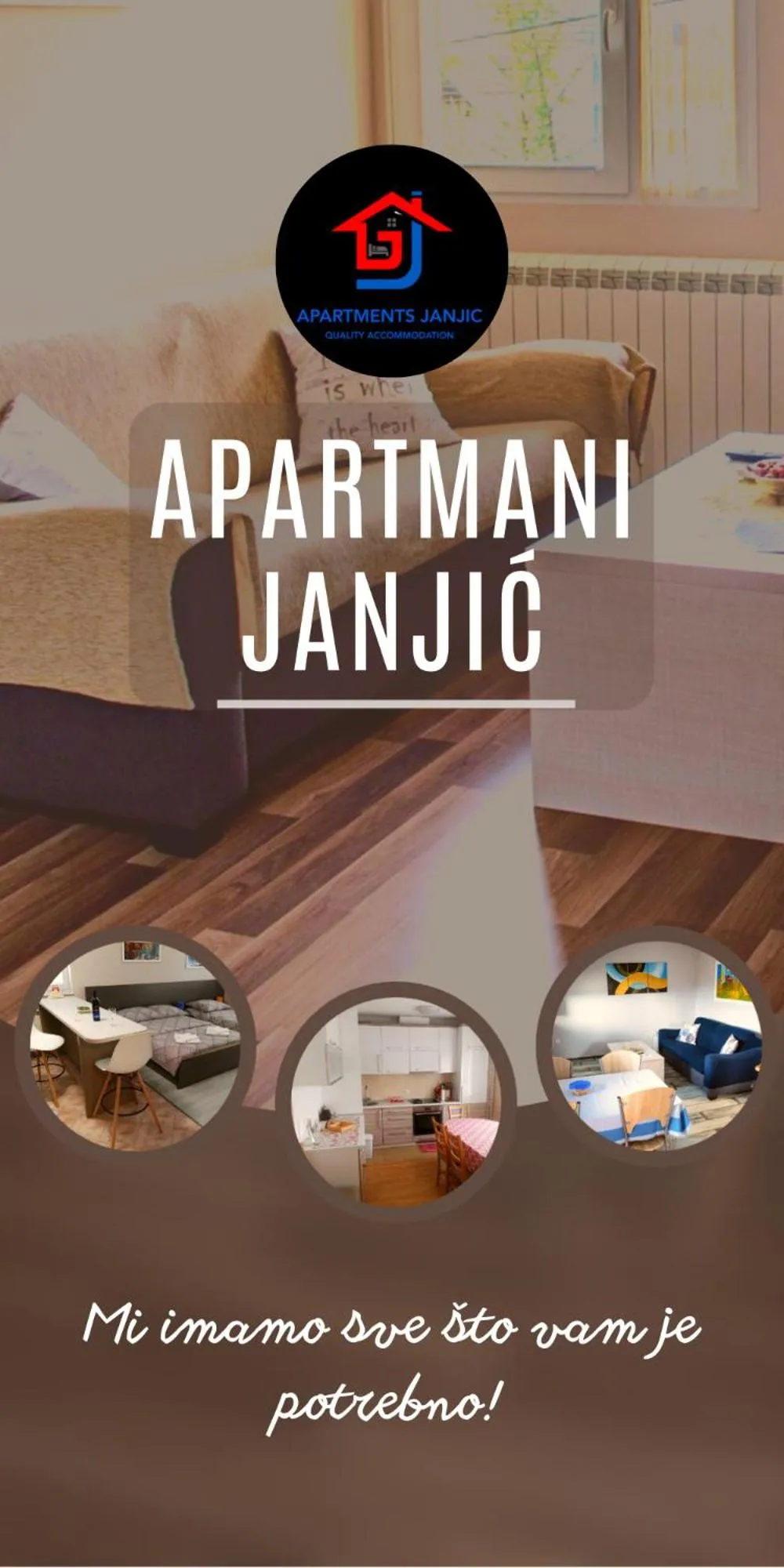 Property logo or sign in Apartmani Janjic