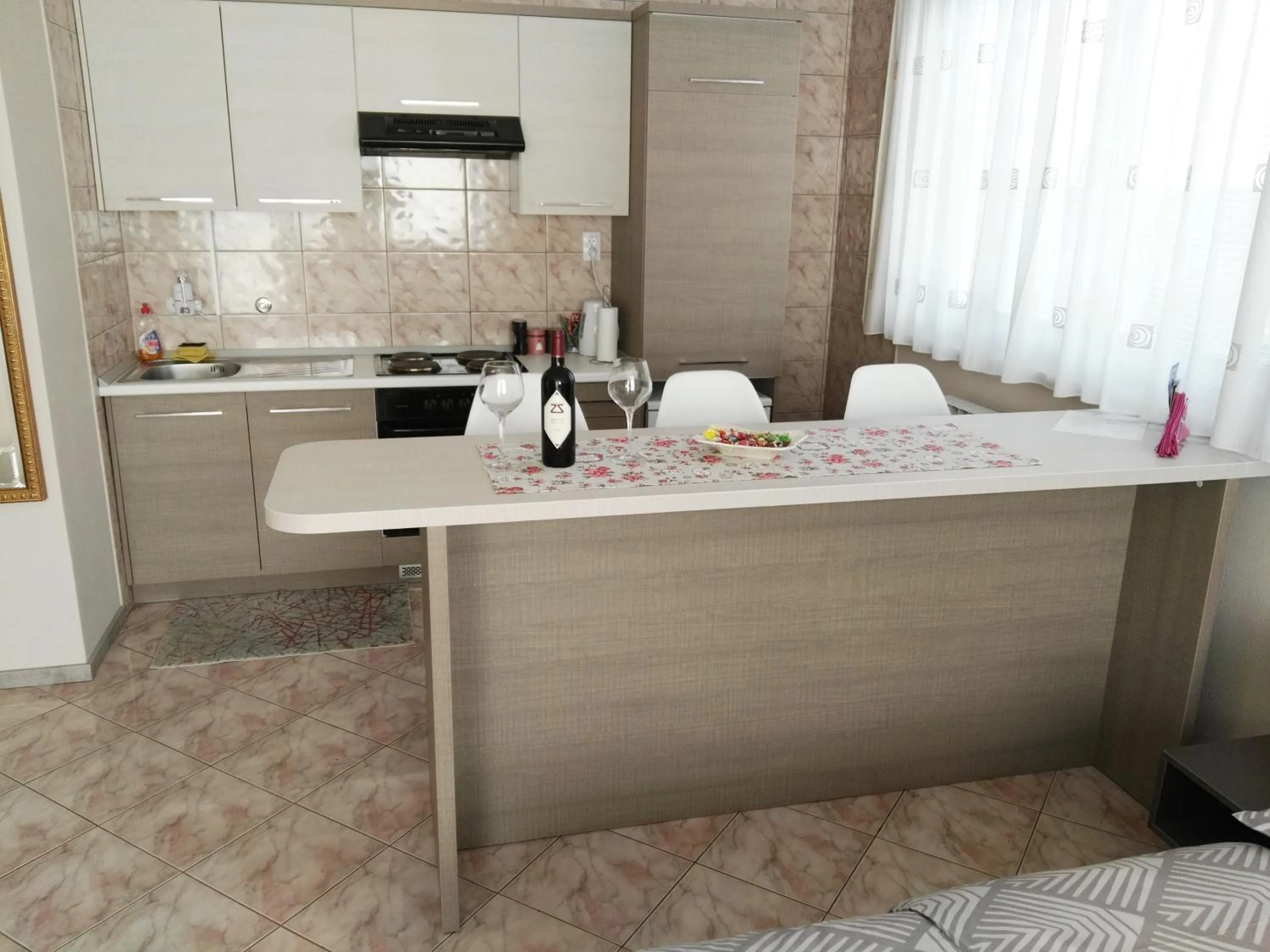 Kitchen or kitchenette in Apartmani Janjic