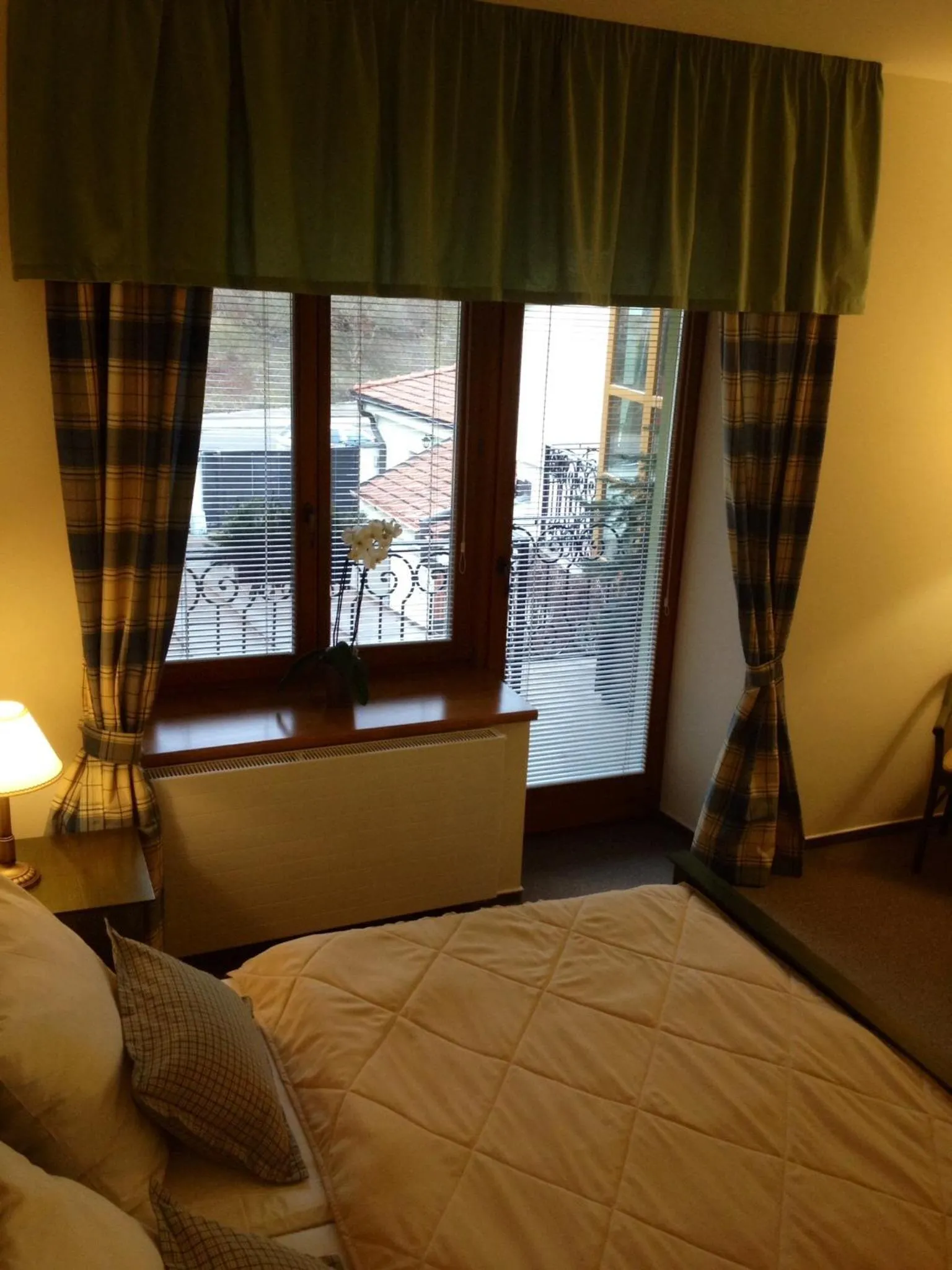 Balcony/Terrace, Bed in Hotel Pod Zamkem