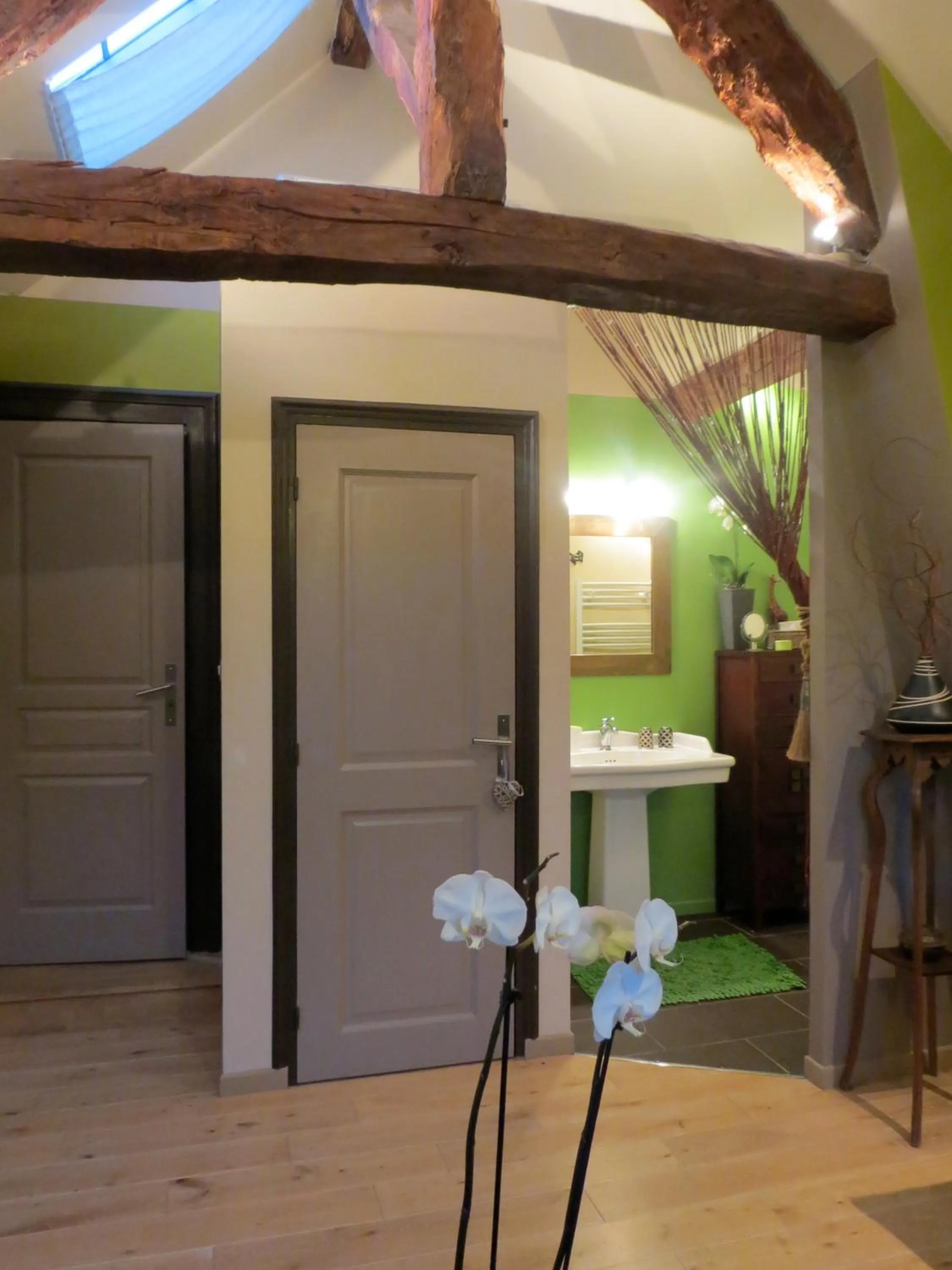 Decorative detail in Demeure d'Hôtes L'Hermitage