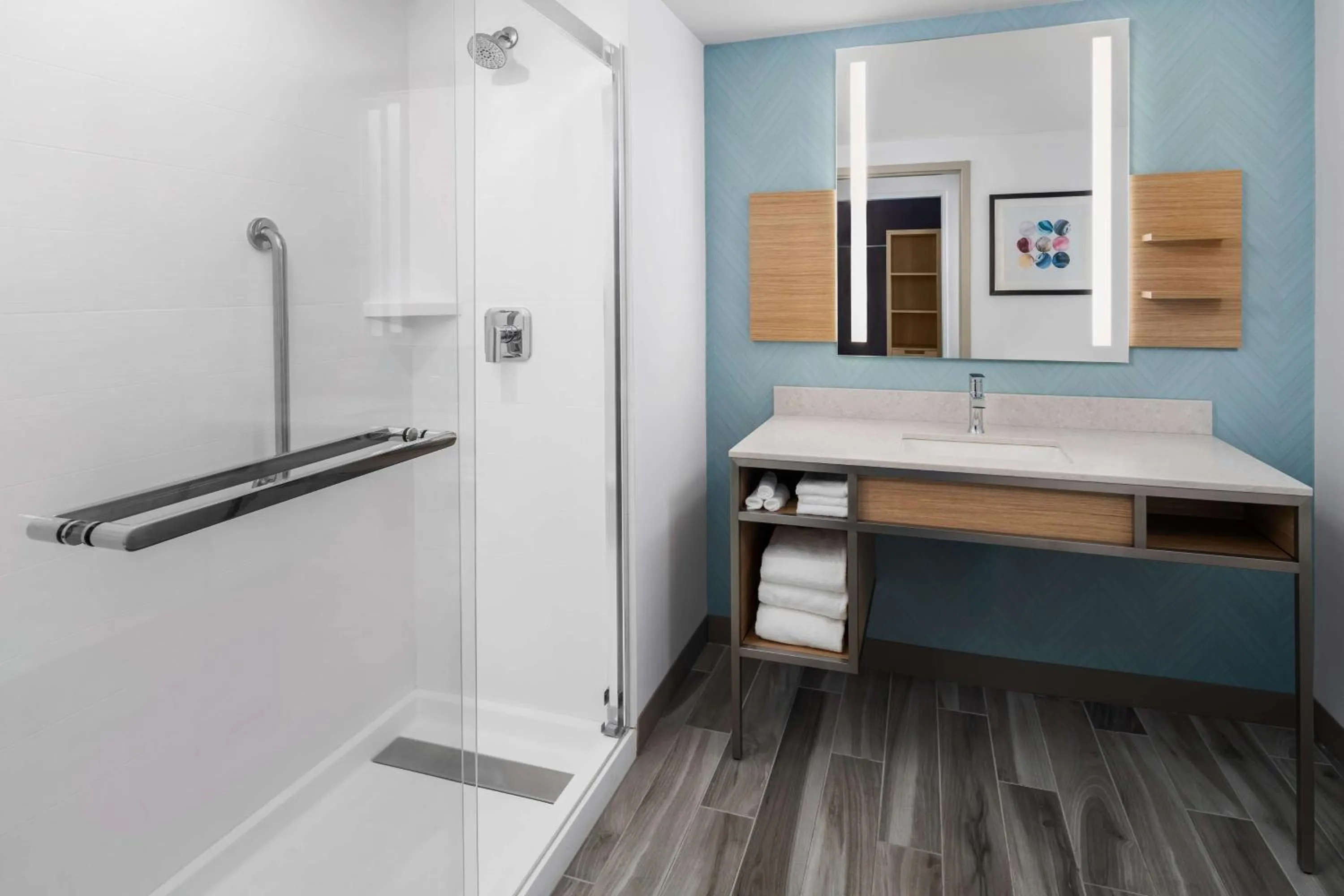 Bathroom in Hilton Garden Inn Rockaway