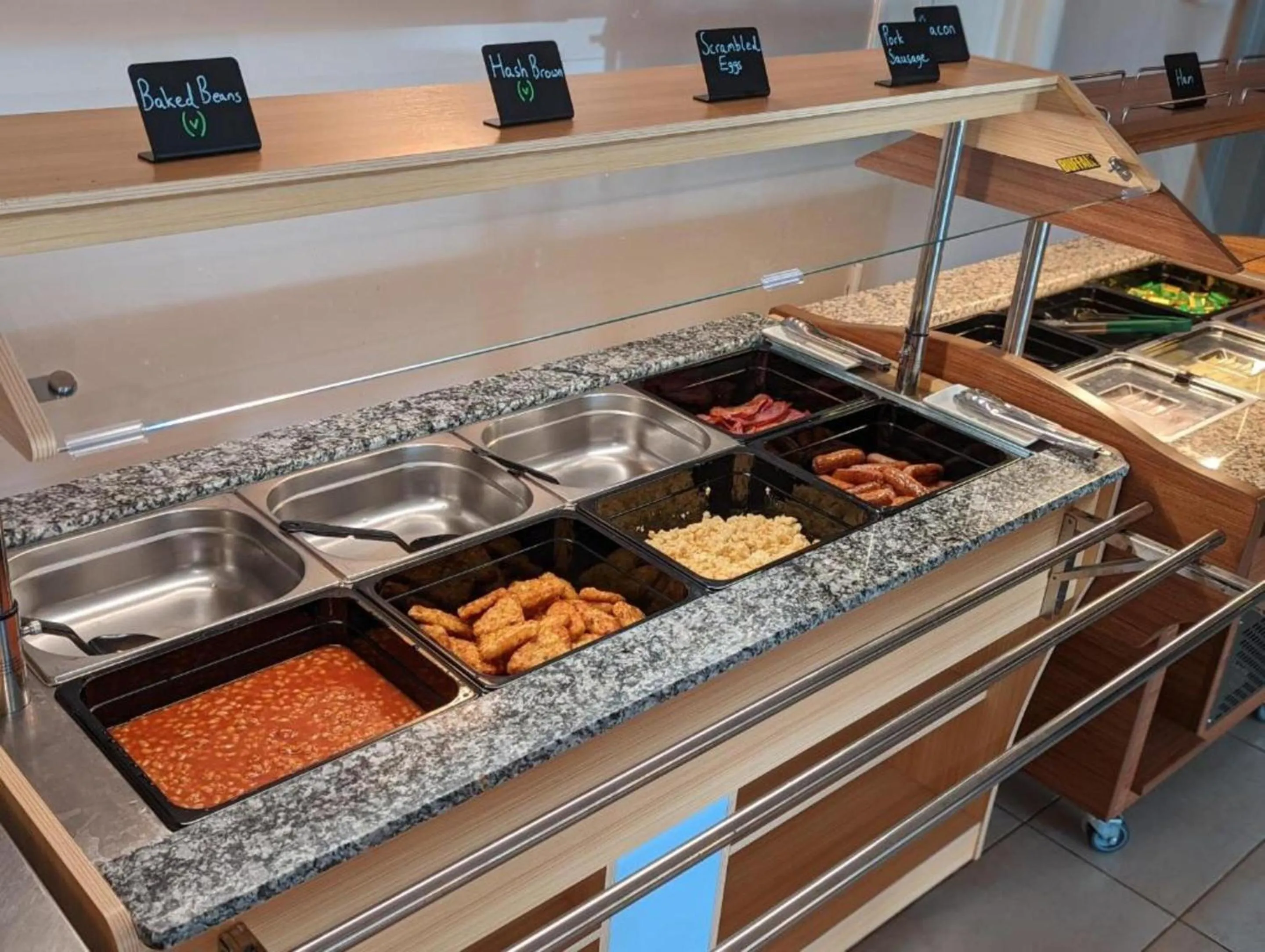 Buffet breakfast in Mayfair Hotel - Isle Of Wight