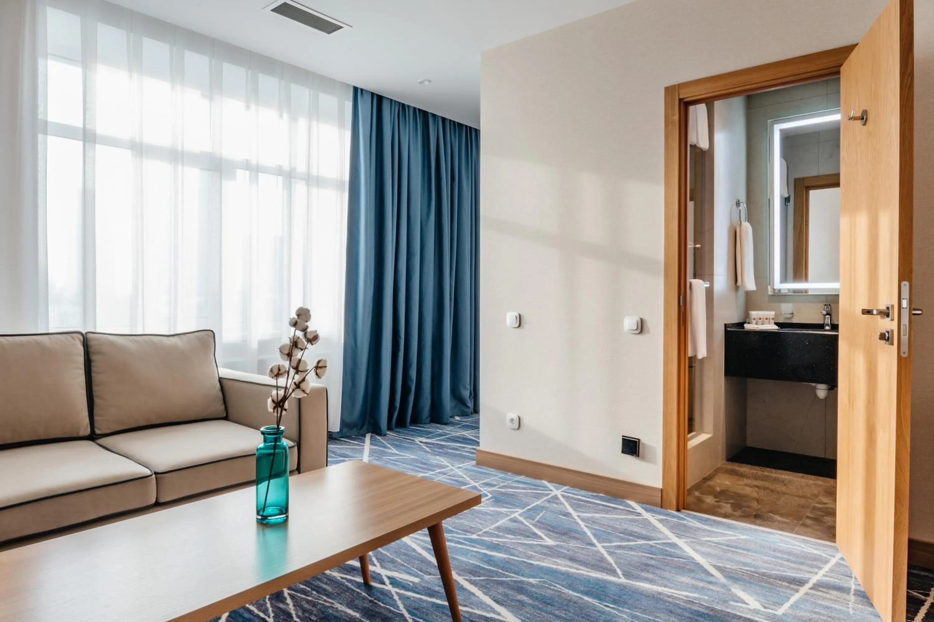 Seating area in Ramada by Wyndham Astana