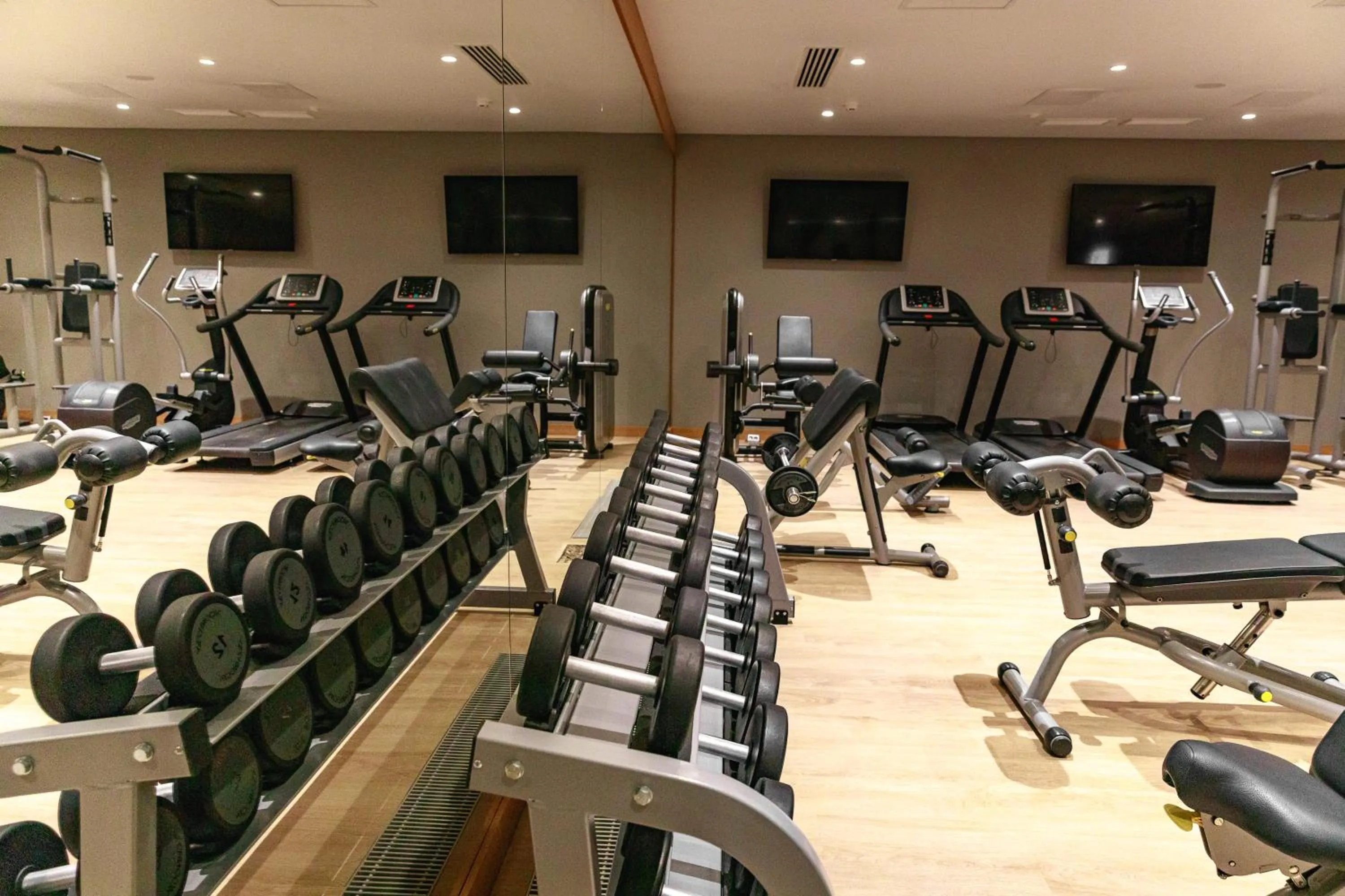 Fitness centre/facilities in Ramada by Wyndham Astana