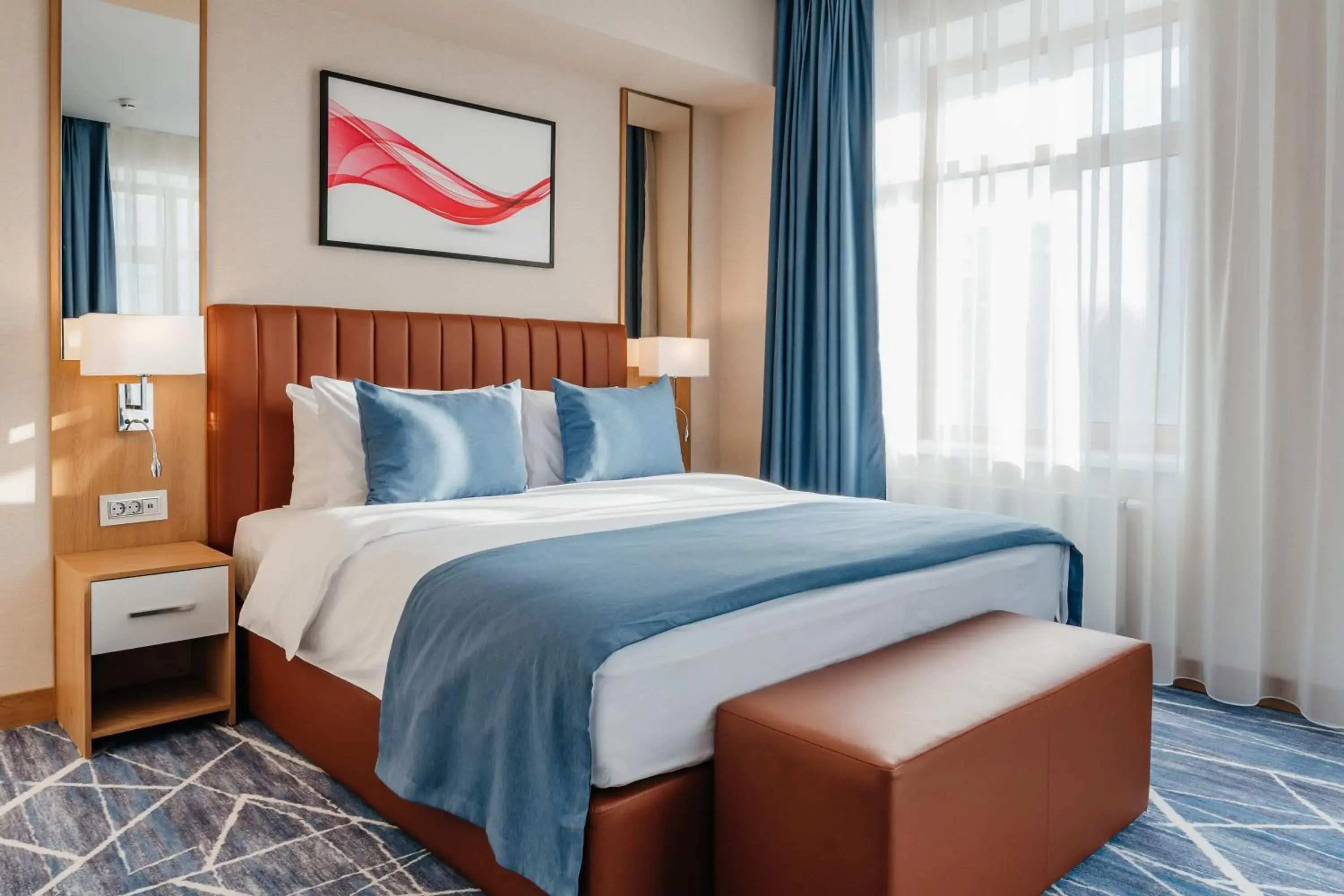 Junior King Suite - single occupancy - Non-Smoking in Ramada by Wyndham Astana Junior King Suite - single occupancy - Non-Smoking in Ramada by Wyndham Astana