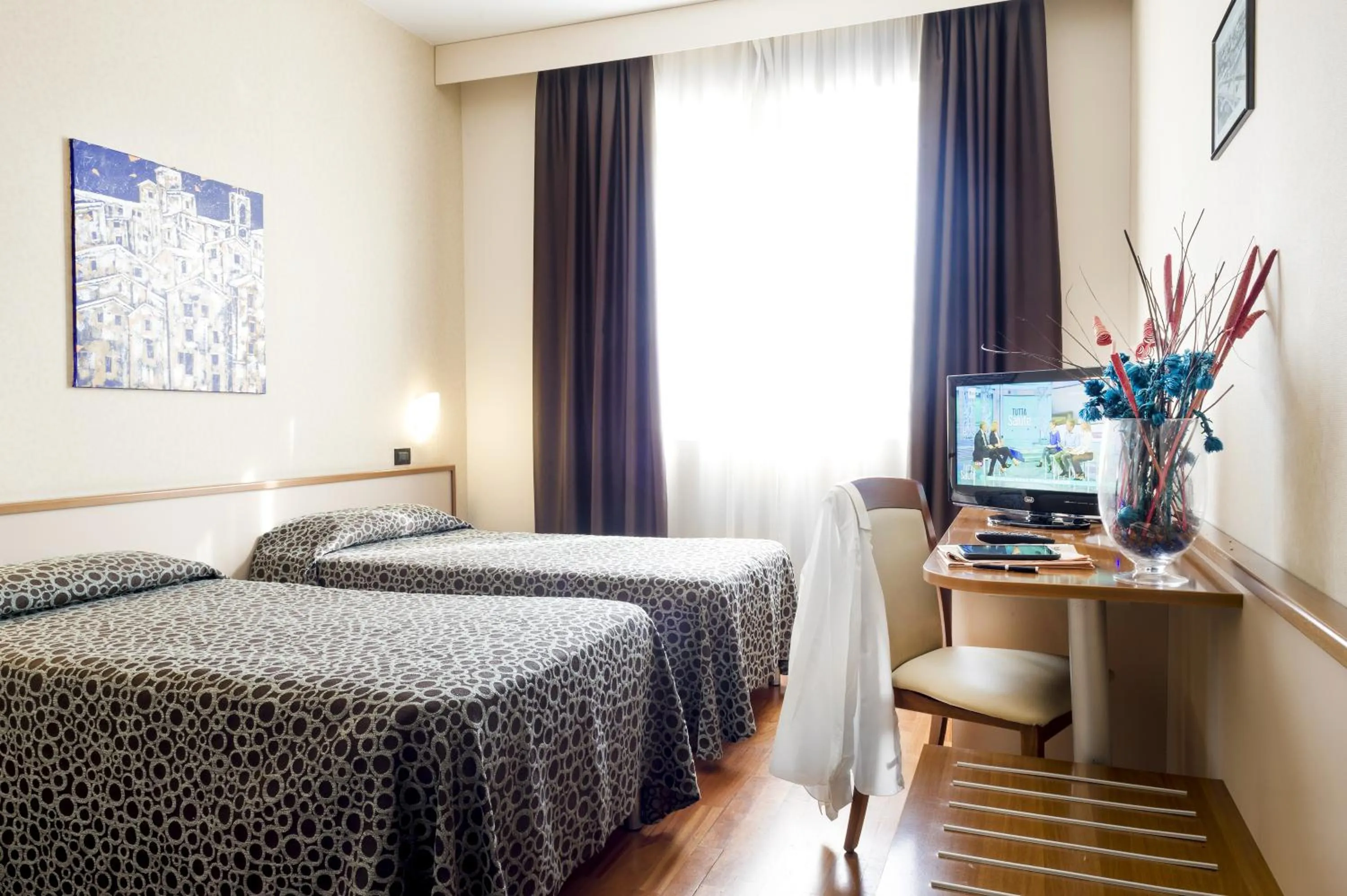 Bed in Hotel Ristorante Dragonara