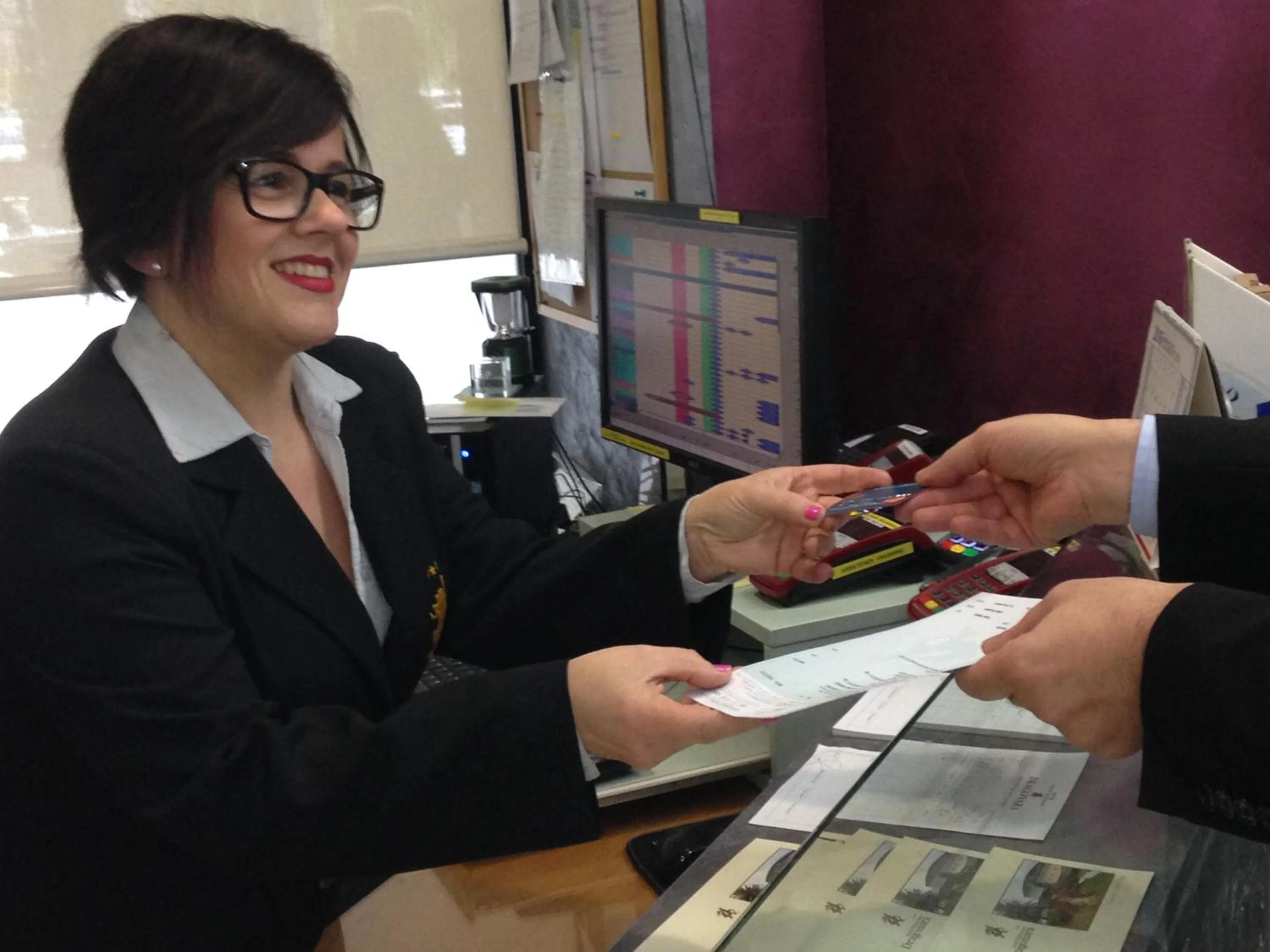 Staff in Hotel Ristorante Dragonara