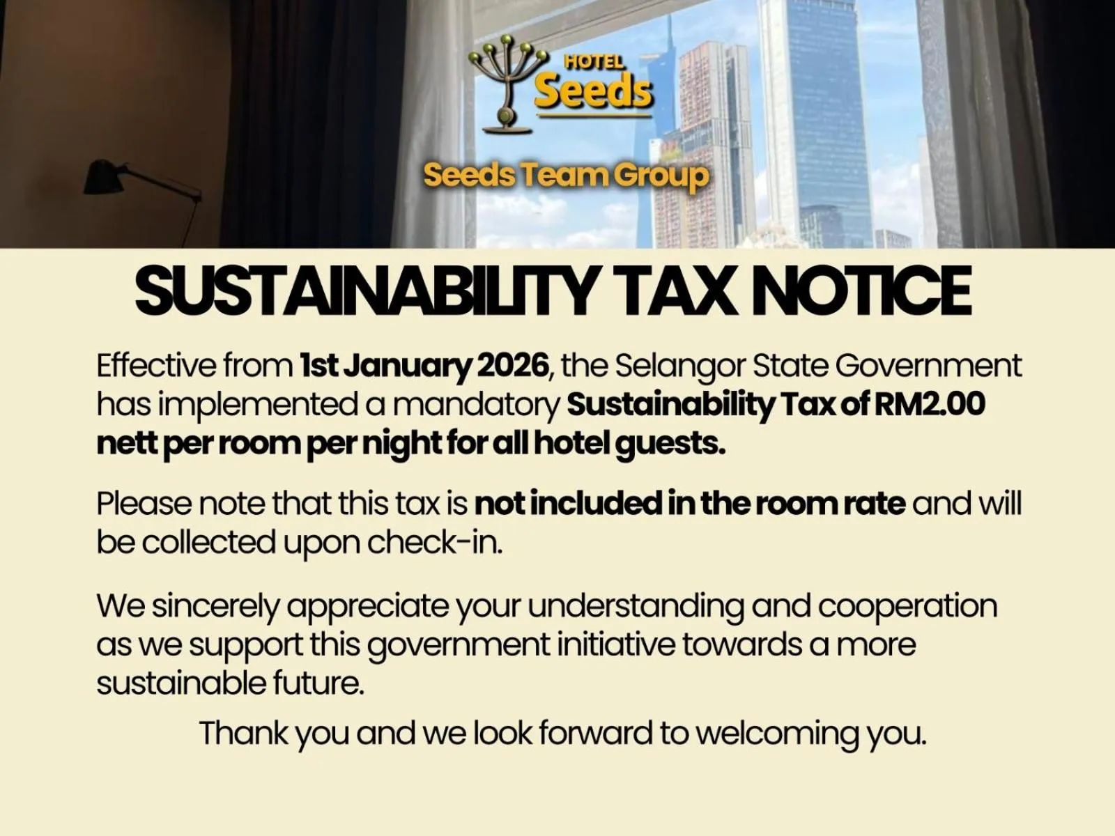 Location in Seeds Hotel Ampang Point