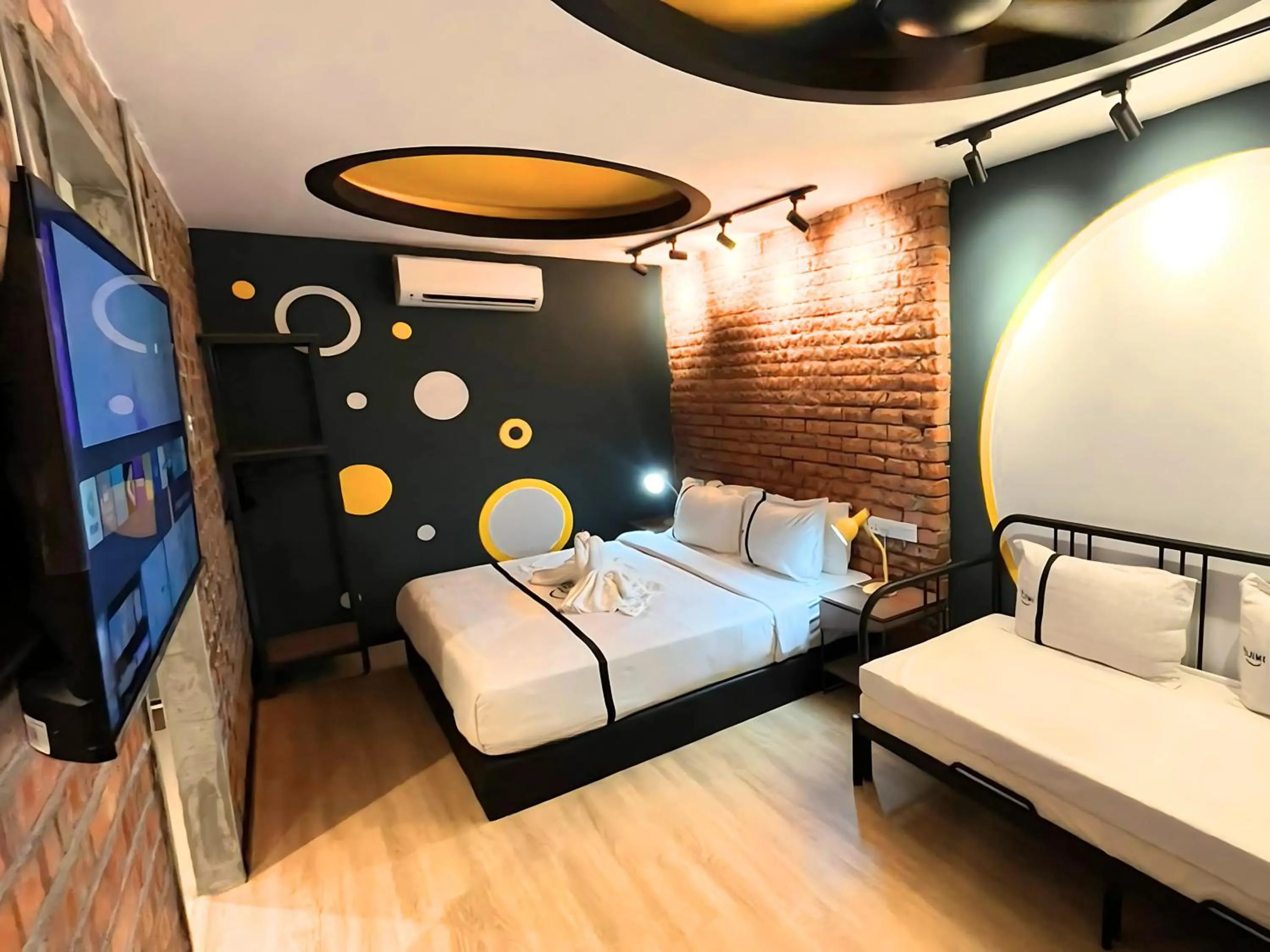 Bed in Seeds Hotel Ampang Point