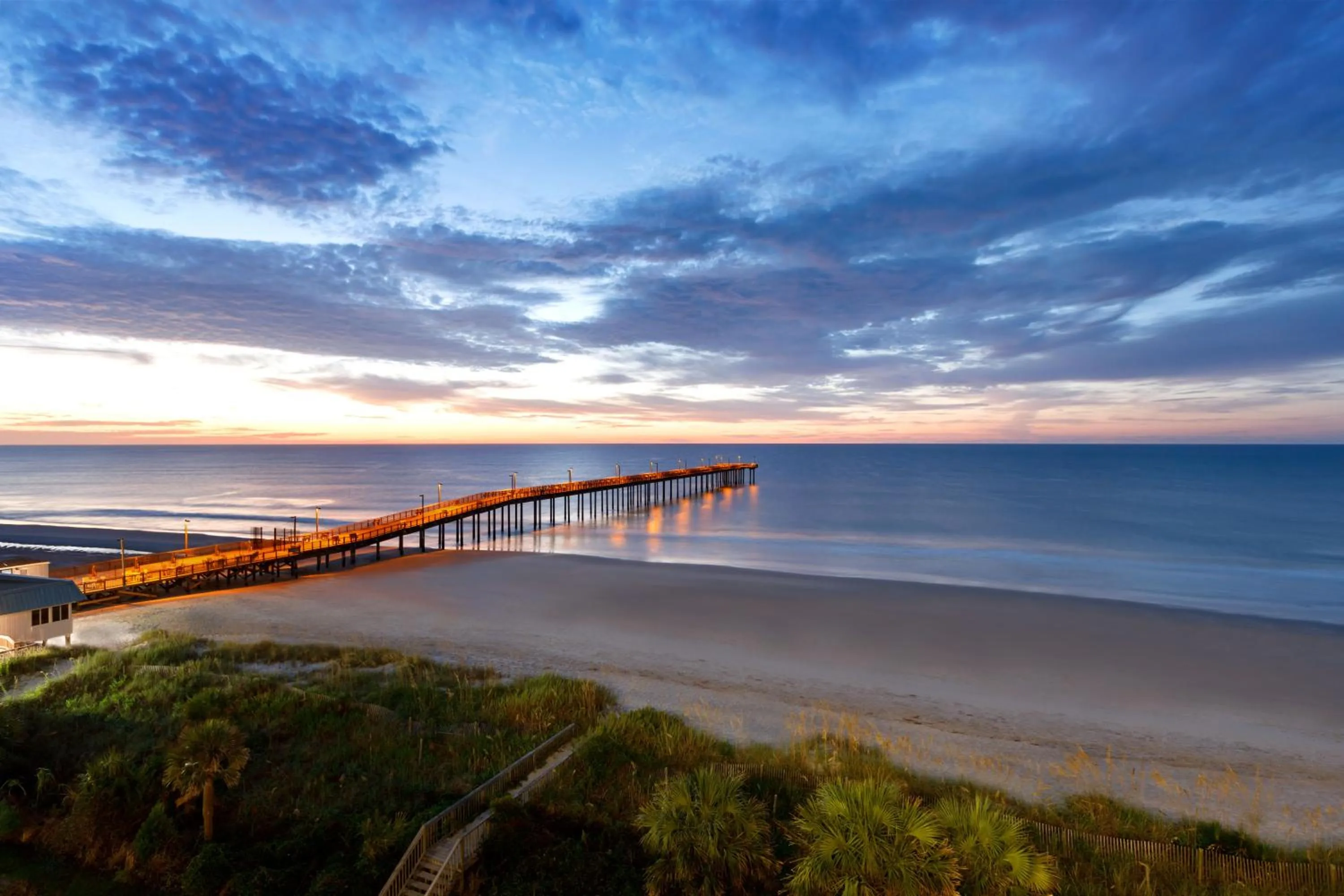 Beach in DoubleTree Resort by Hilton Myrtle Beach Oceanfront